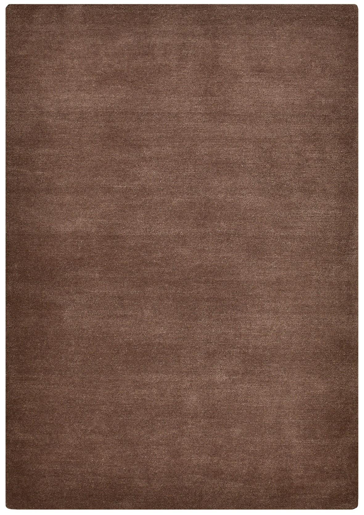 GOODproduct Wollteppich »Gabbo Natur, Handgefertigt, Teppich, reine Wolle, meliert« rechteckig 14 mm Höhe reine Wolle, Uni, Wohnzimmer, Schlafzimmer, Esszimmer