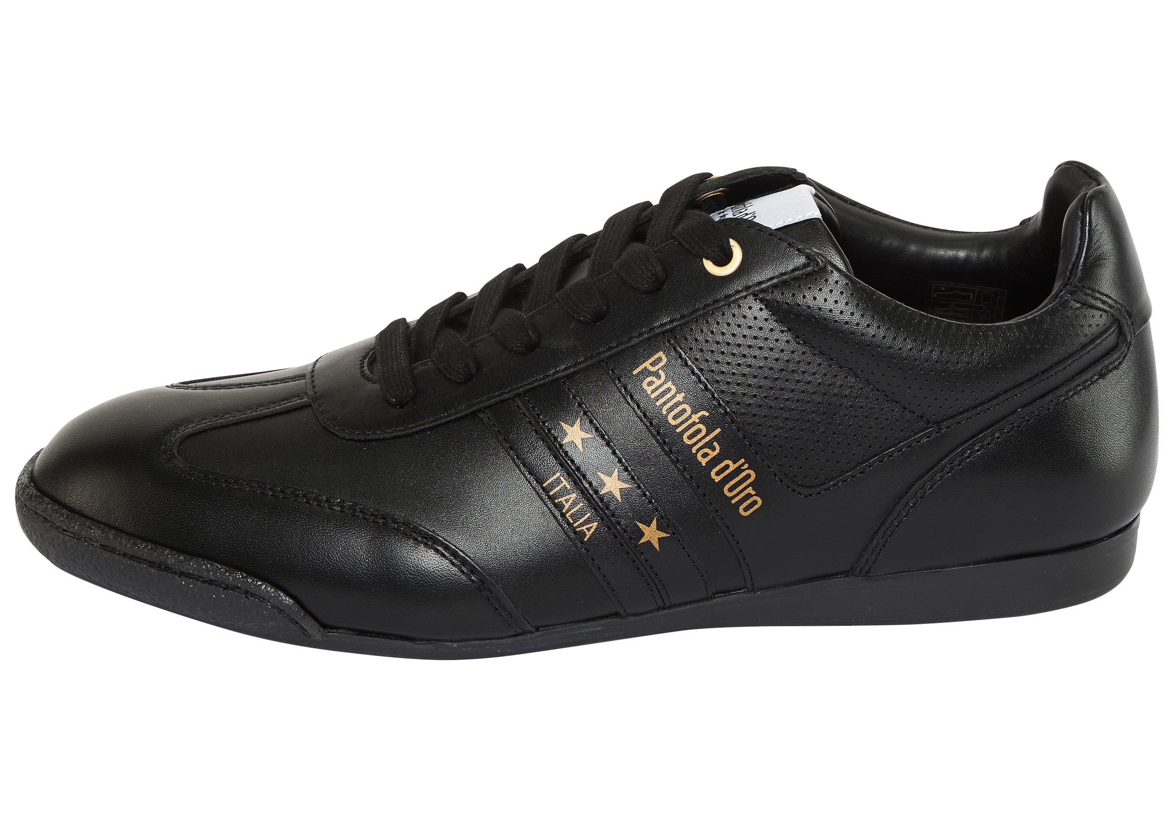 Pantofola d´Oro Sneakers »VASTO LOW«  Obermaterial aus Leder, Gummilaufsohle, mit Schnürung