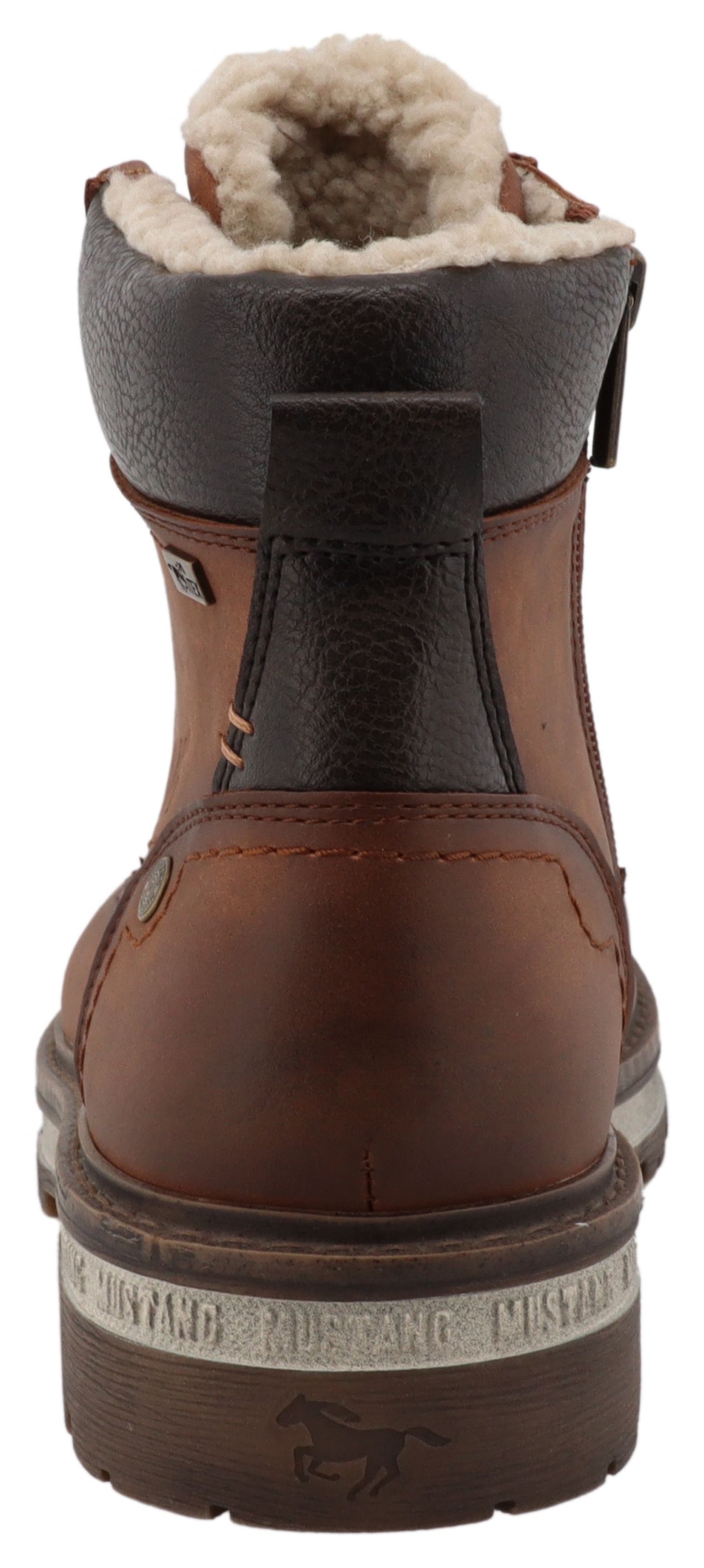 Mustang Shoes Bottes d'hiver »Merem«  bottes à lacets, bottes d’hiver avec équipement TEX