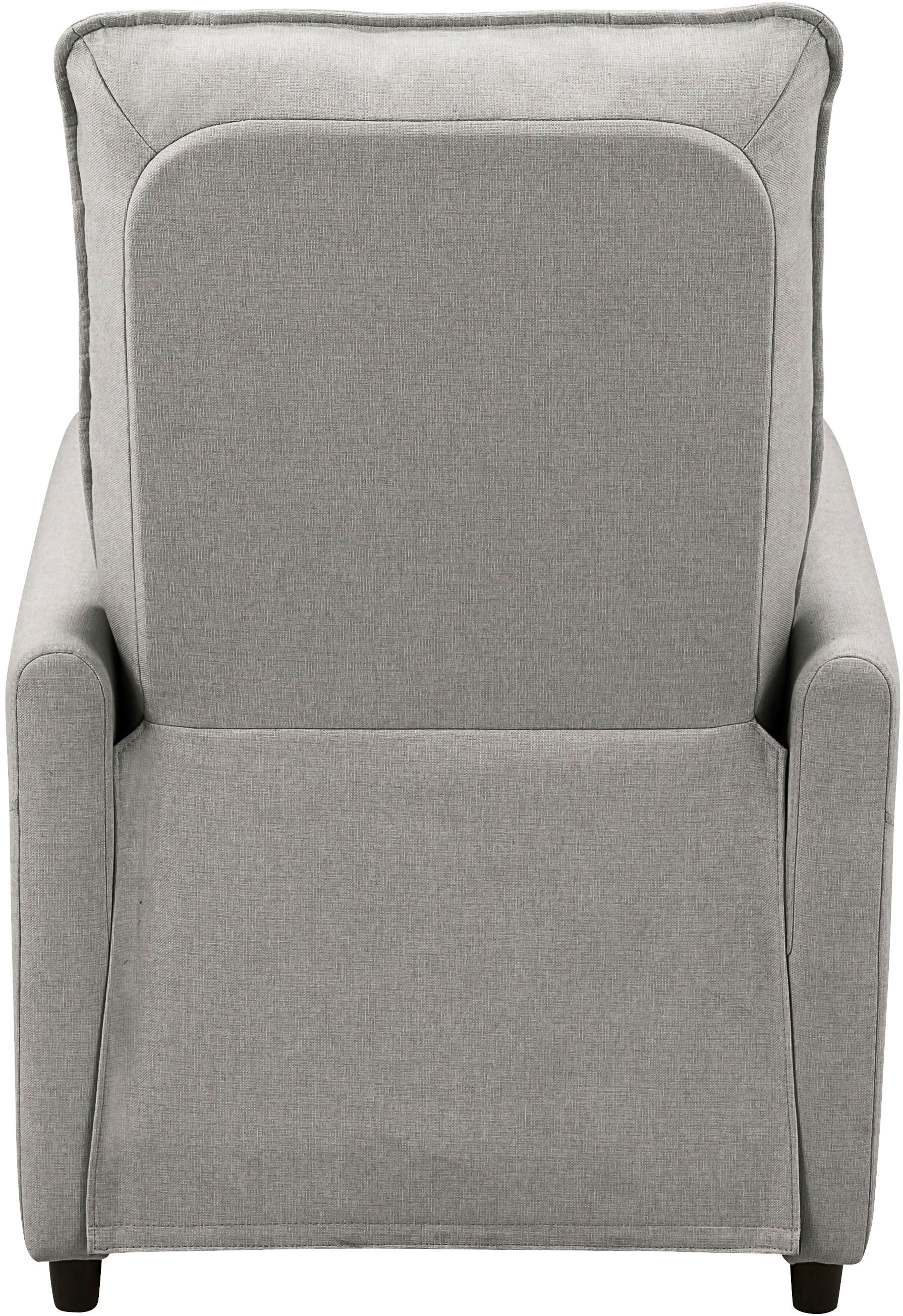 INOSIGN Fauteuil de relaxation »CURRIE, mit Liegefunktion, Webstoff-Bezug, Federkern,« Ruhe-Sessel, Lese-Sessel, TV-Sessel