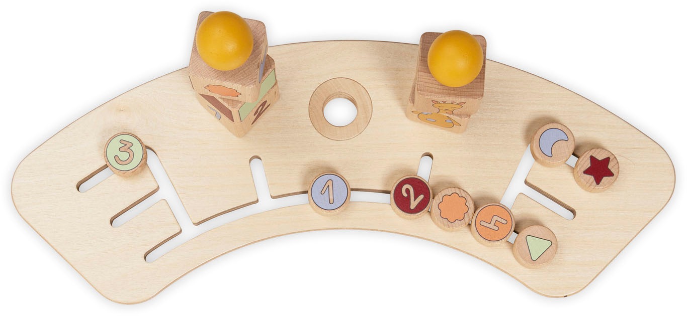 Hauck Jouets à enficher »Play Sorting Giraffe« FSC® - schützt Wald