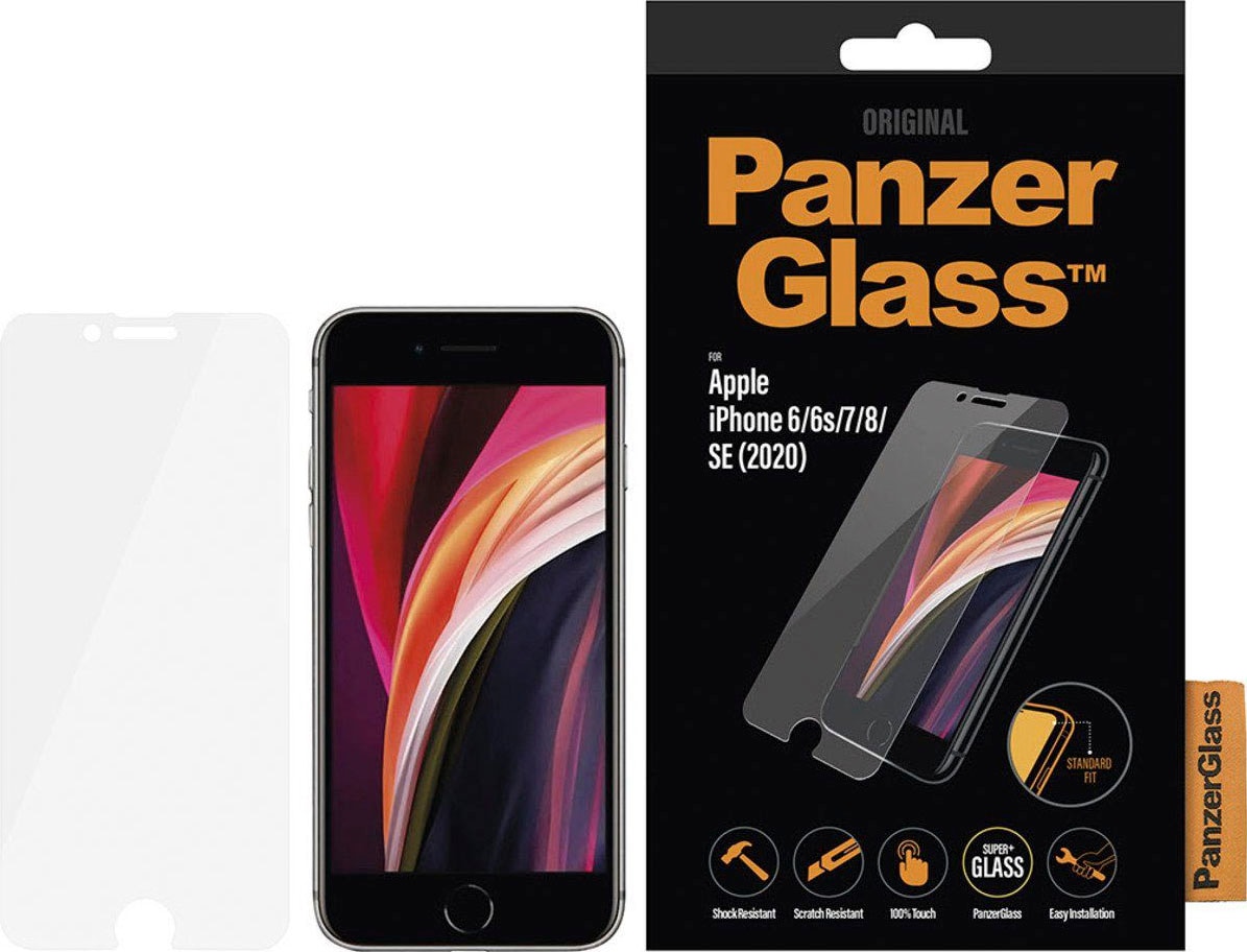 PanzerGlass Verre de protection d'écran »Schutzglas,für Apple iPhone 6/7/8/S« für Apple iPhone 6/7/8/SE (2020)
