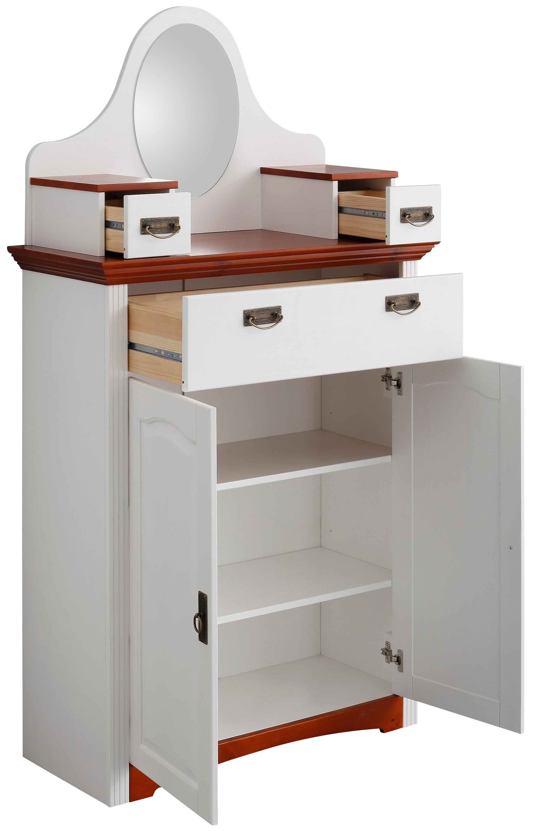 GOODproduct Kombikommode »Konrad« Breite 94 cm, aus massiver, FSC®-zertifizierter Kiefer
