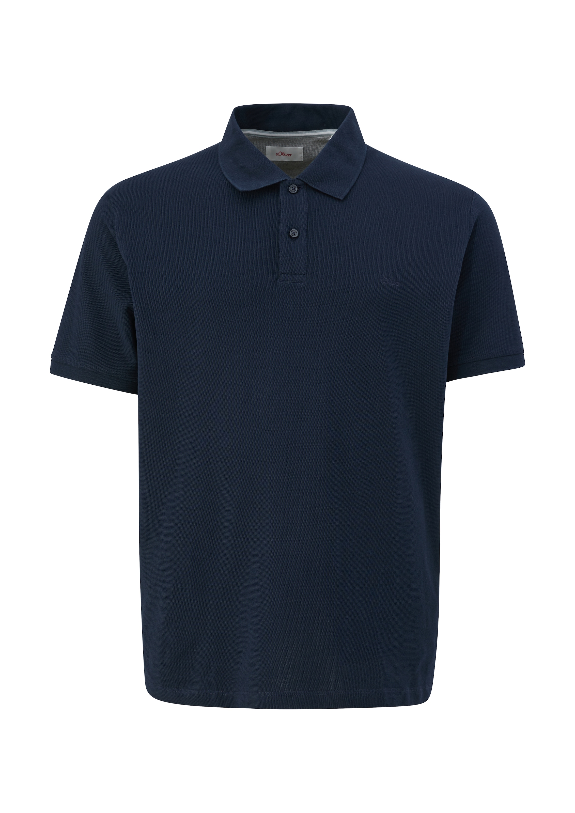 s.Oliver Men Big Sizes Polo Kurzarm-Polo aus Baumwolle - Grosse Grössen