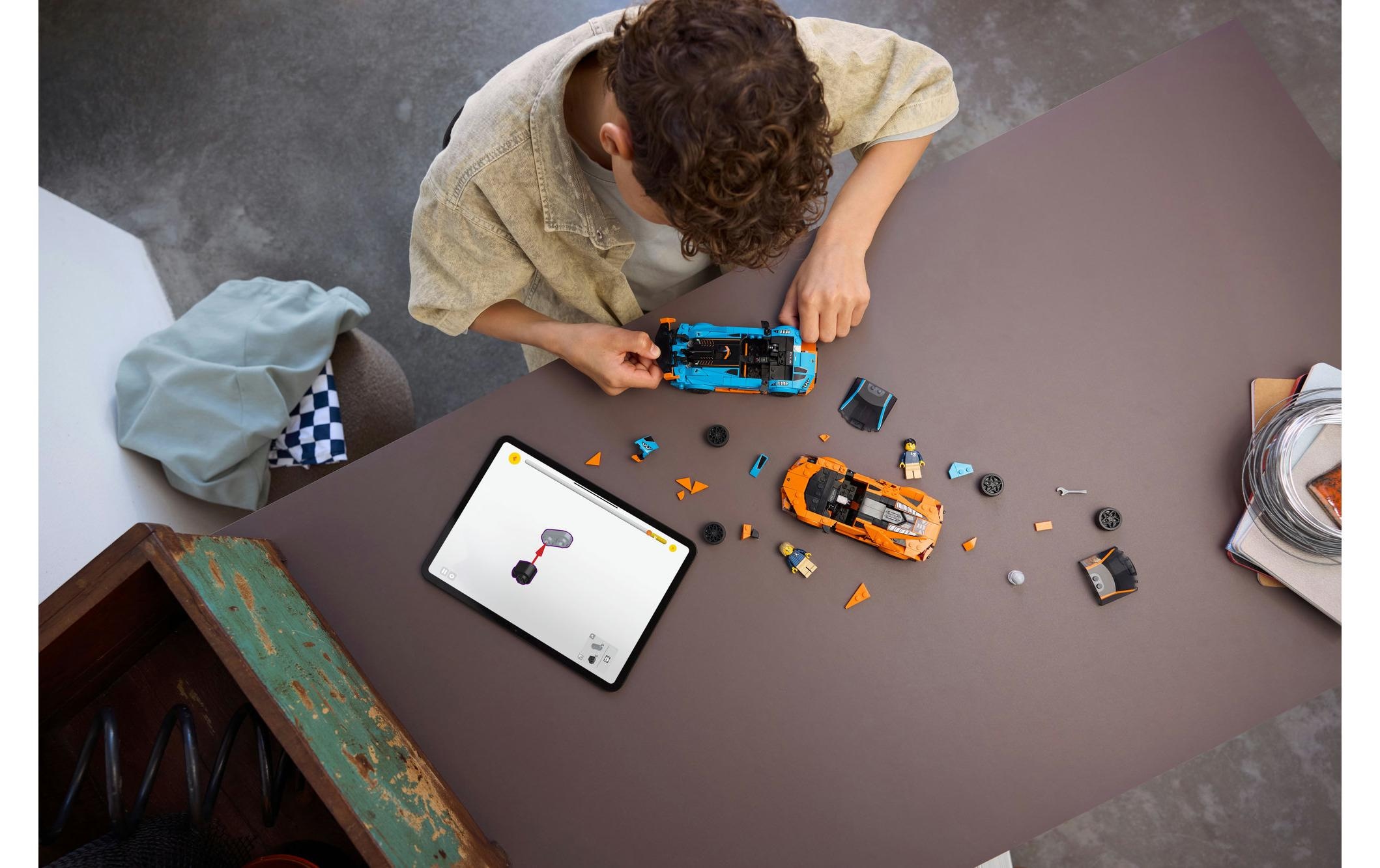 LEGO® Spielbausteine »LEGO® Speed Champions Lamborghini Revuelto und Huracán STO 77238«