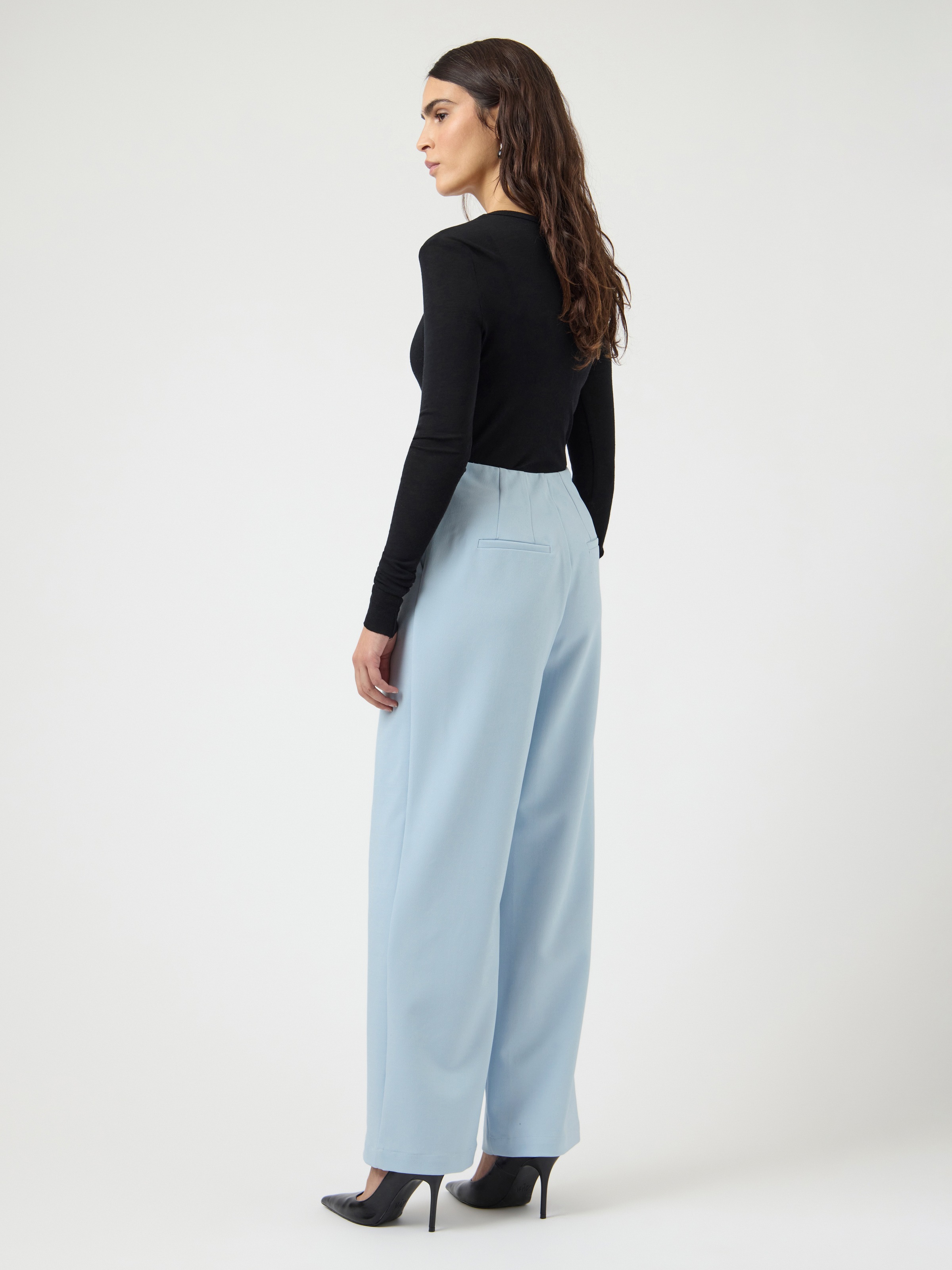 Y.A.S Anzughose »YASREEMAJ HW PANT NOOS«  Regular Fit, Materialmix mit Stretch