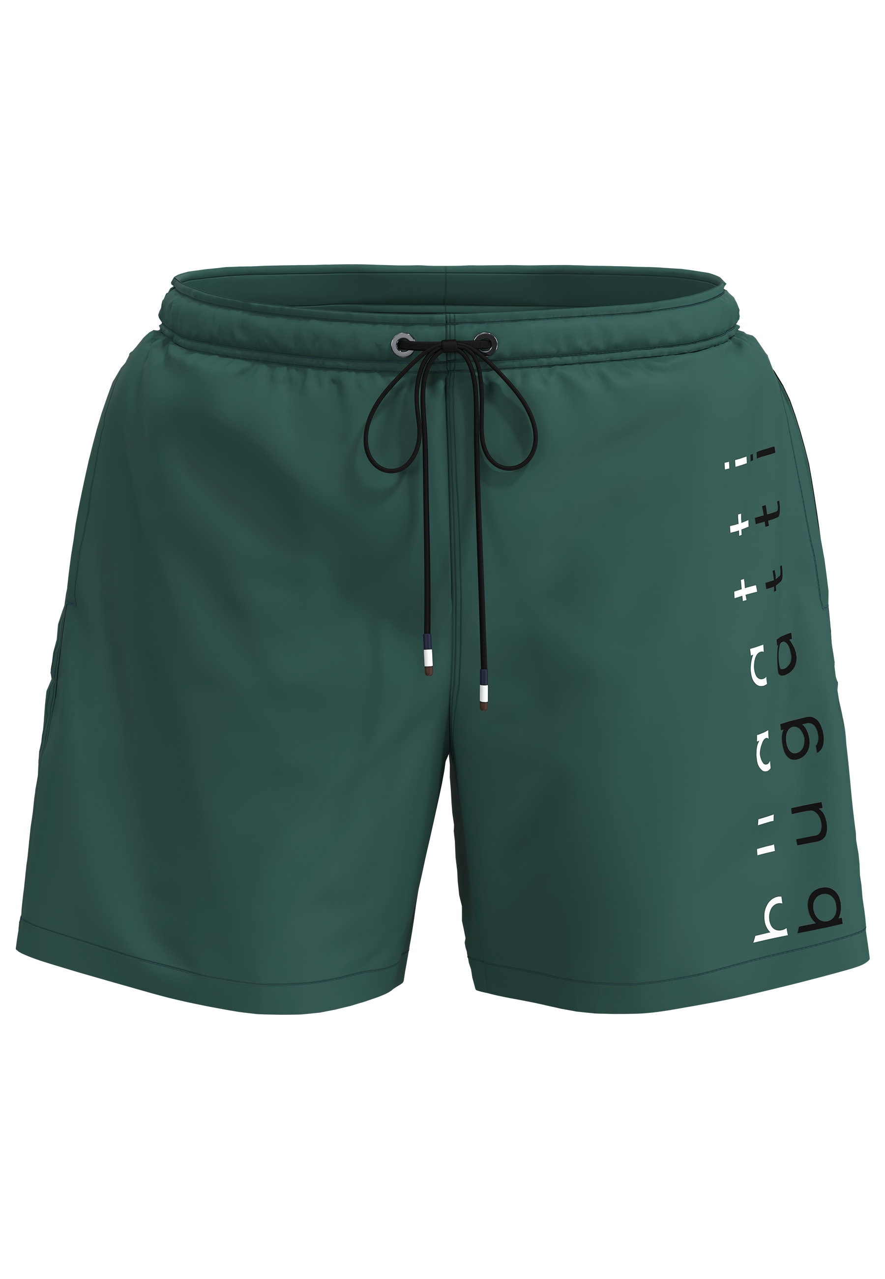 bugatti Short de bain basic, mit Logo, mit Kordelzug, bequem