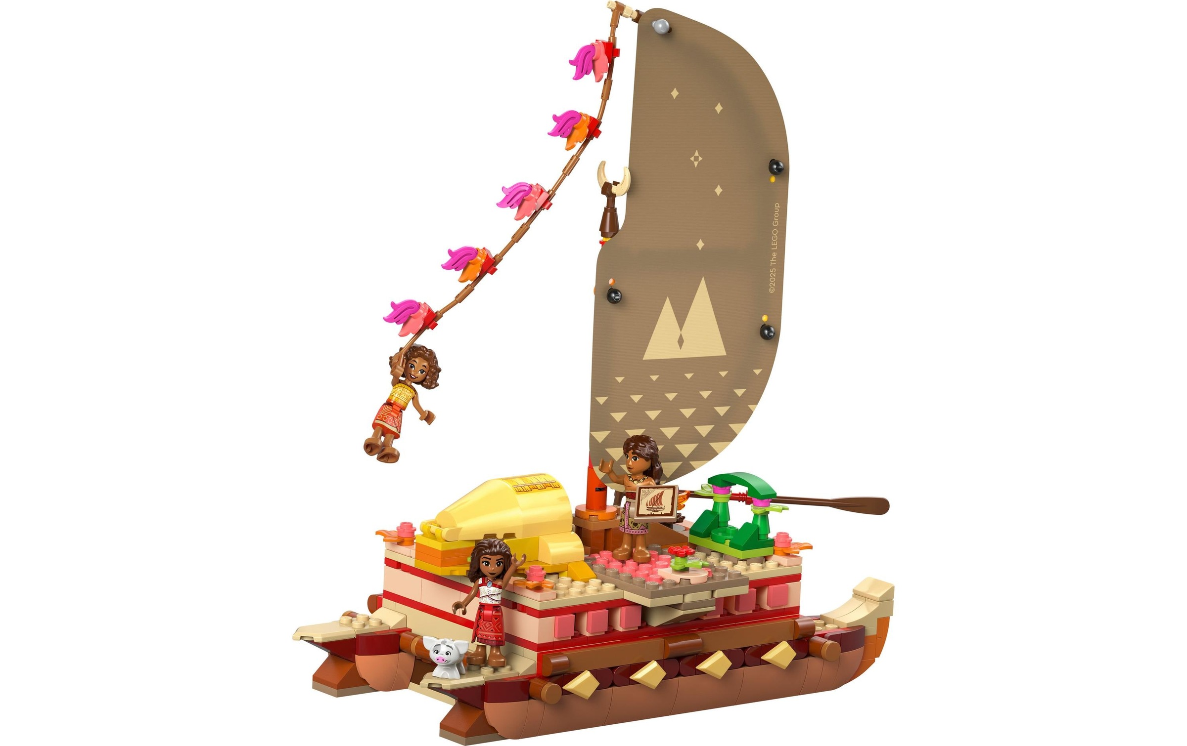 LEGO® Spielbausteine »Disney Princess Vaianas Abenteuerfloss 43270«