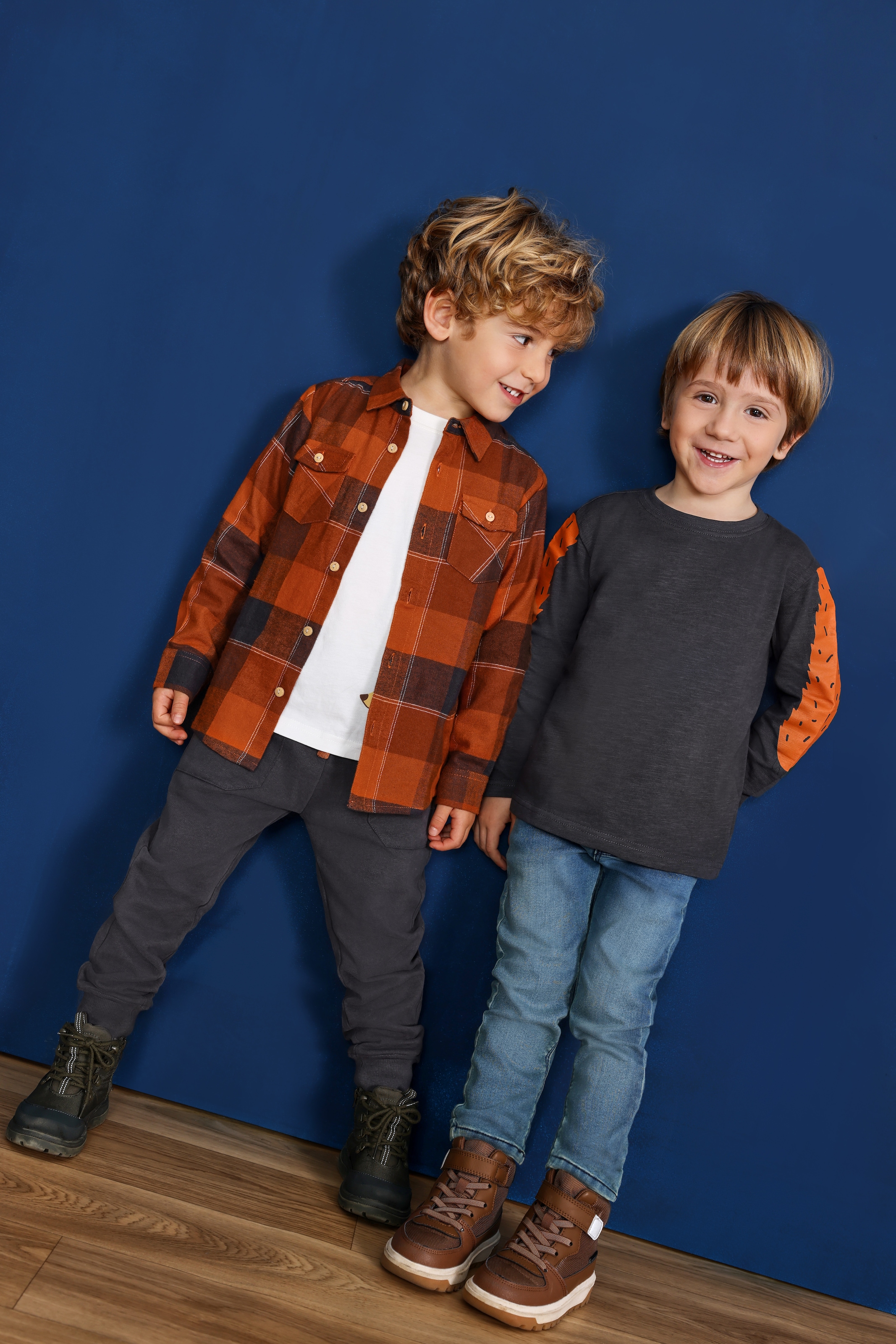 Blue Seven Flanellhemd Baumwolle, Flanell, Karo