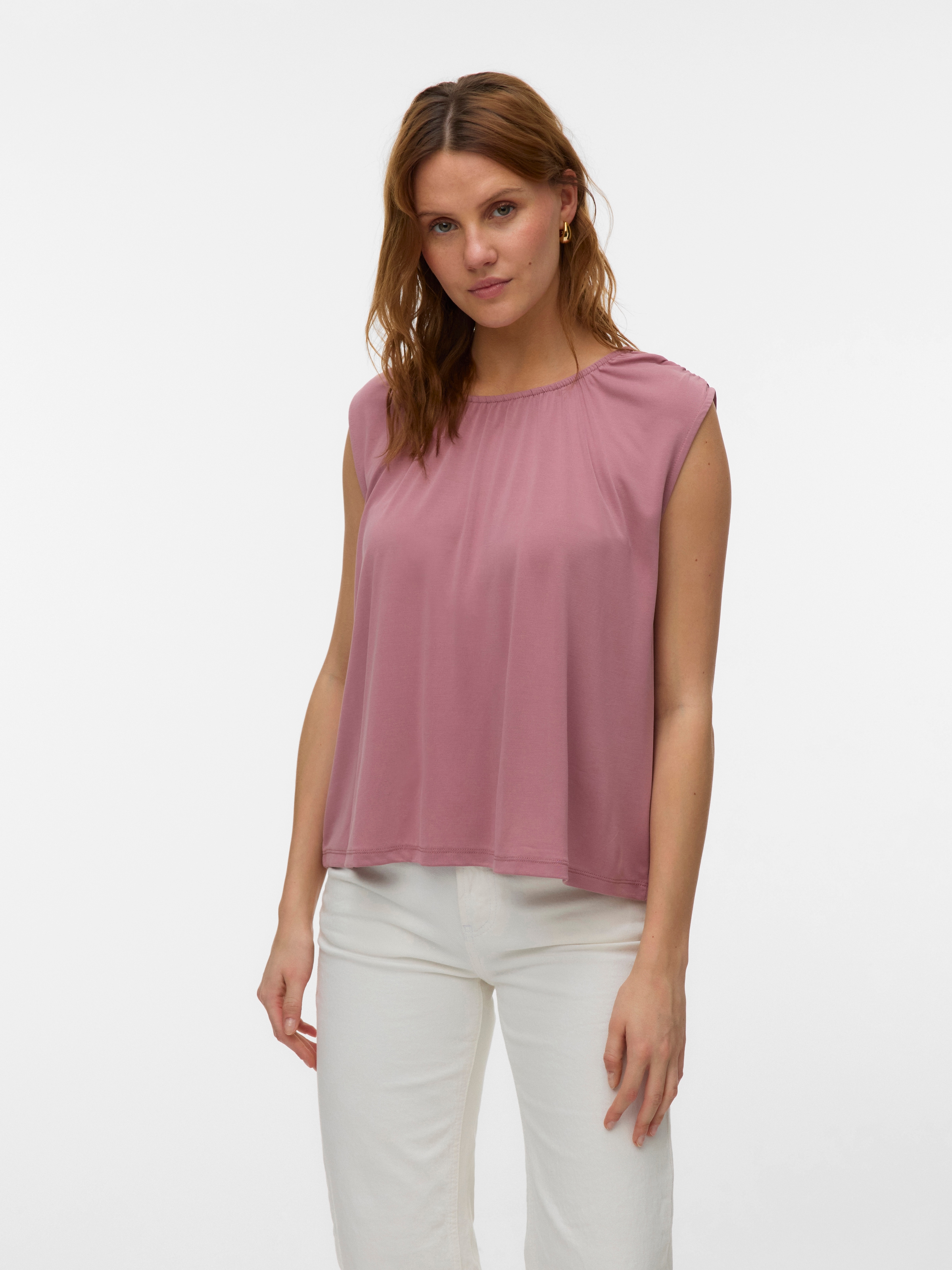 Vero Moda Haut de chemise »VMFILLI SL TOP JRS NOOS« Materialmix