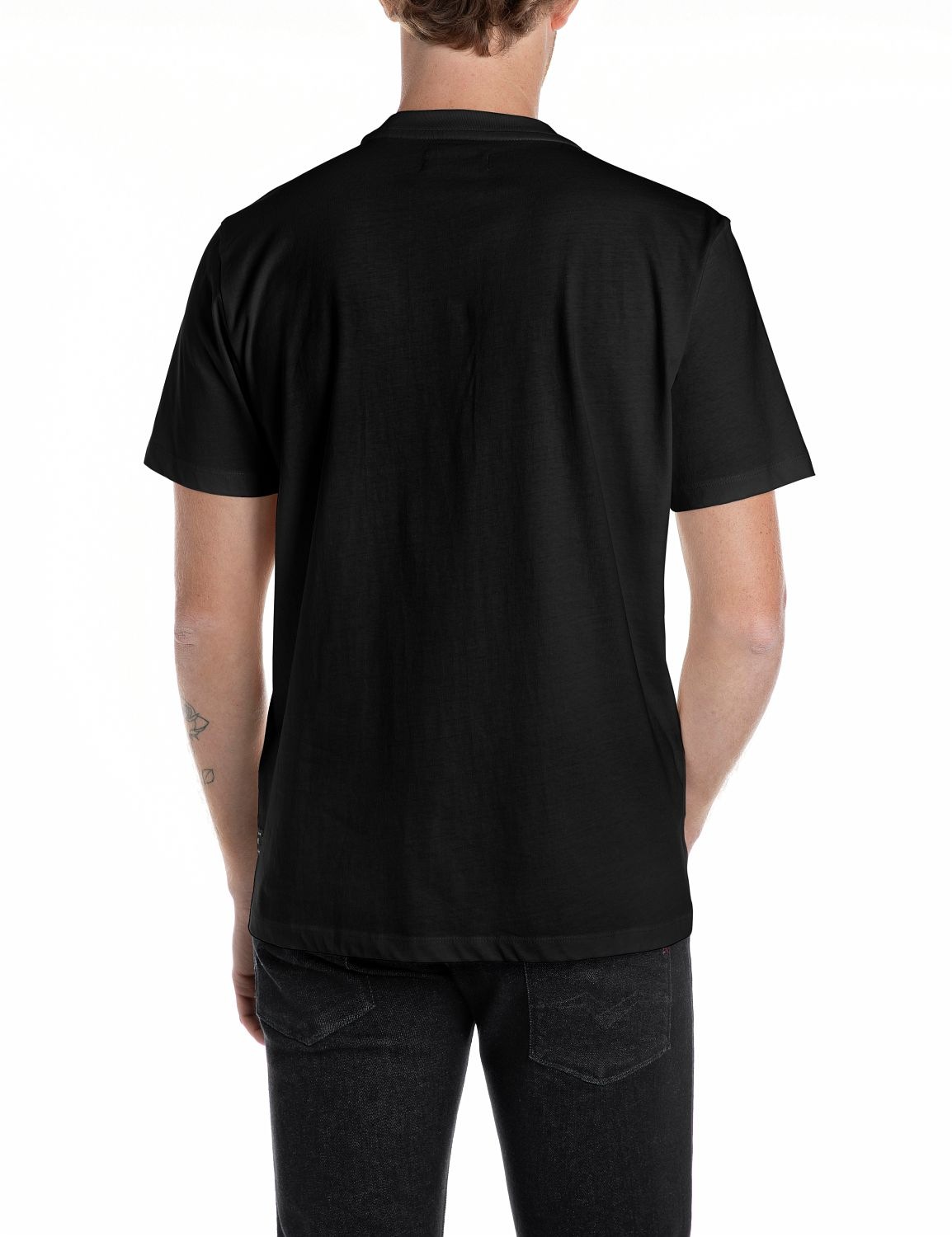 Replay T-Shirt mit Logo-Frontprint
