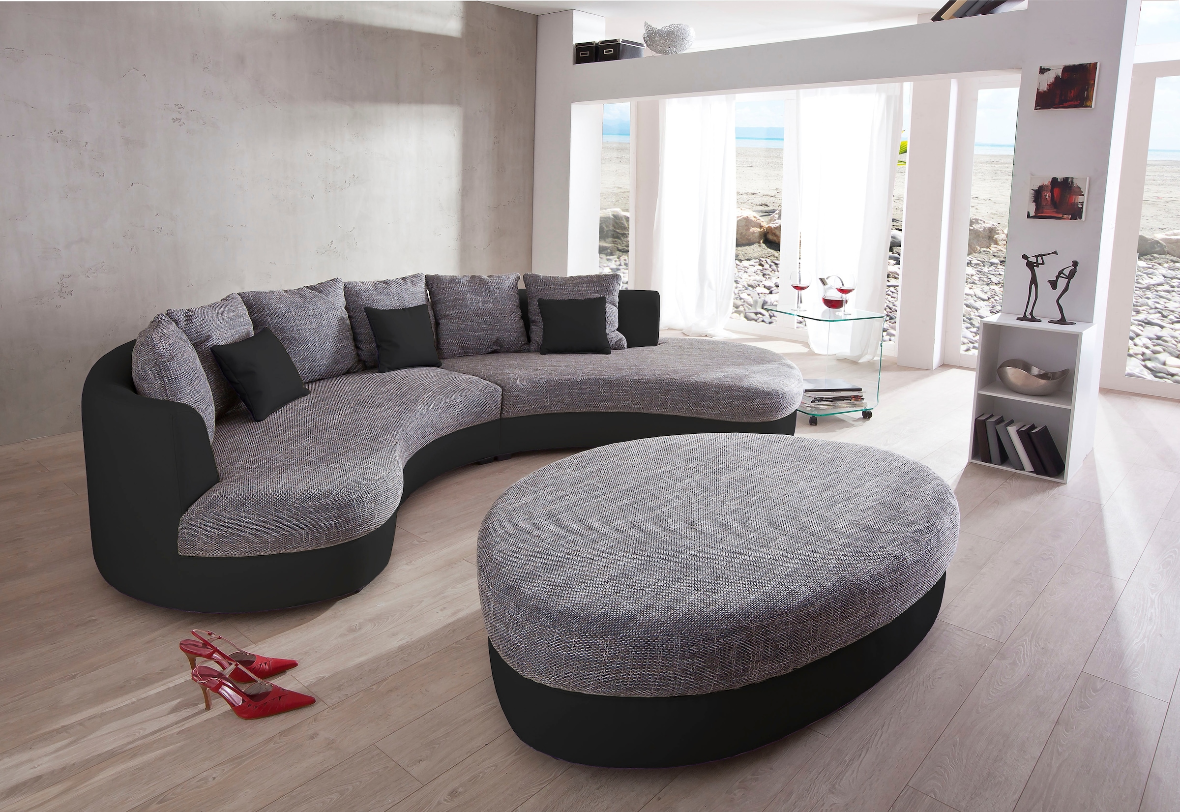 Home affaire Tabouret rembourré »Limoncello«