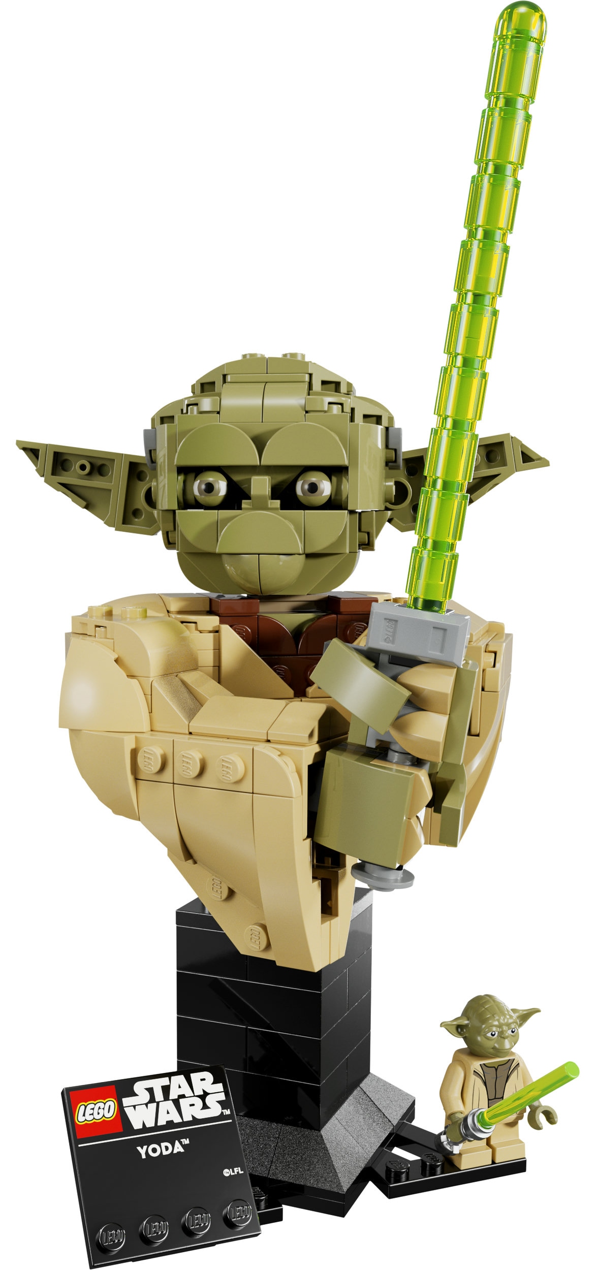 LEGO® Pions de construction »Yoda Büste (75438), LEGO Star Wars™«