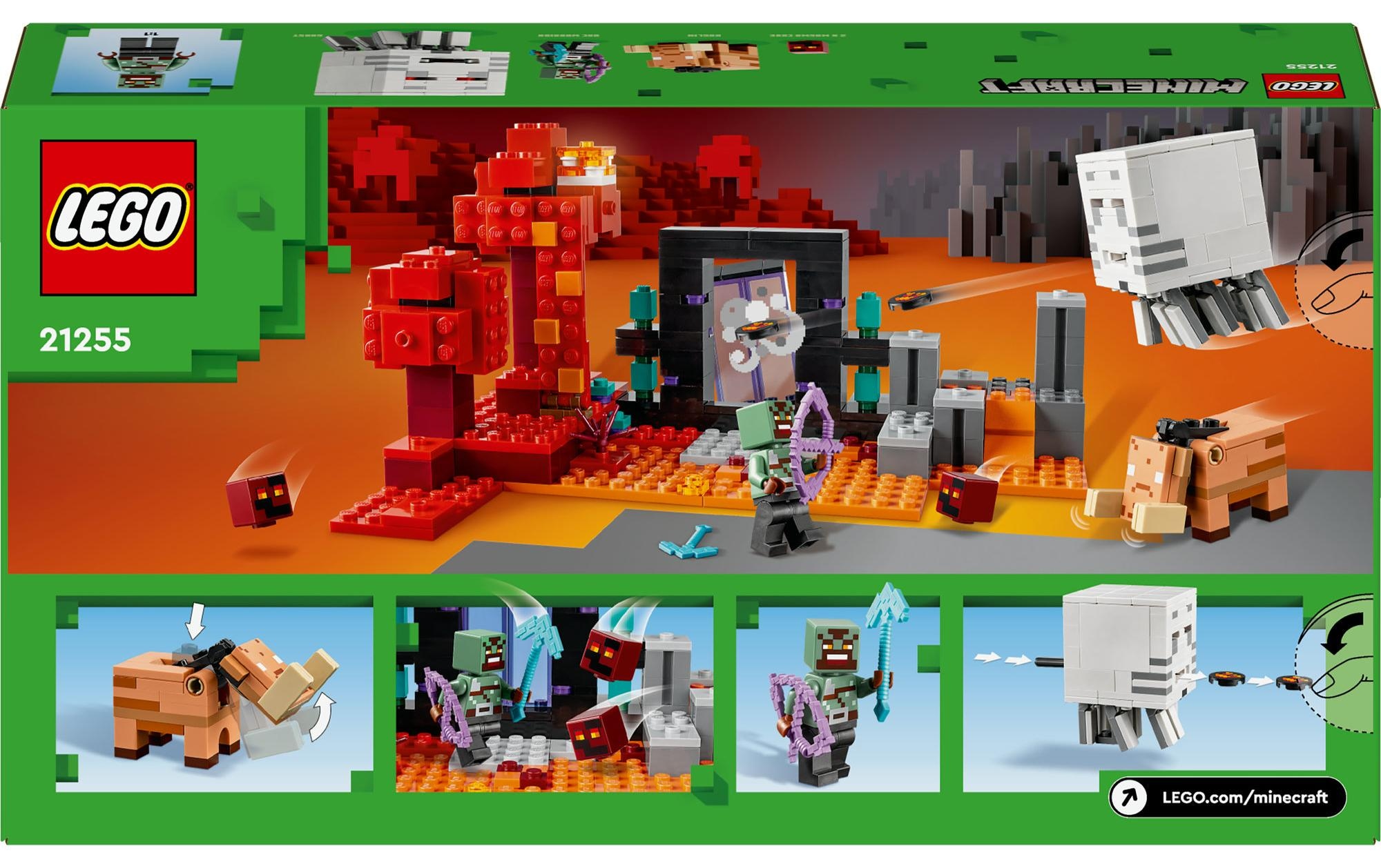 LEGO® Spielbausteine »Hinterhalt am Netherportal 21255«