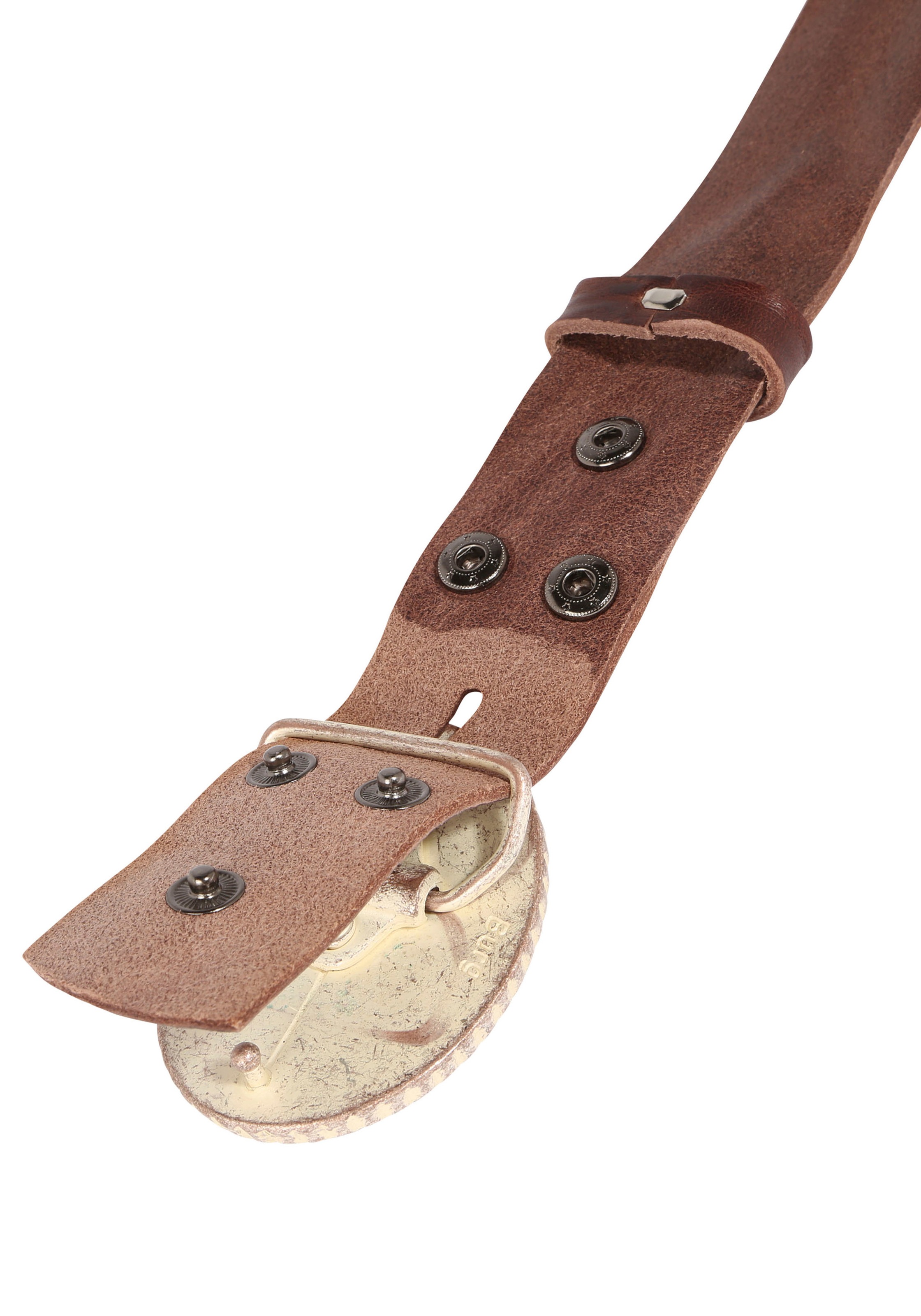 Rettungsring Gürtel Ceinture en cuir Schliesse »Burg Rosé Mit Swarovski-Kristall Veredelt«