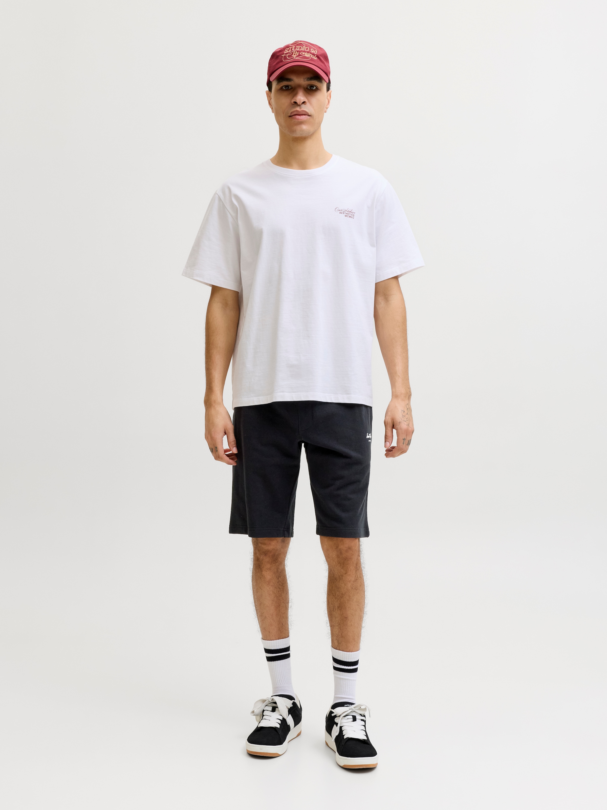 Jack & Jones Short de course »JPSTGORDON ARCHIVE SWEAT SHORTS MID SN«  avec cordon de serrage