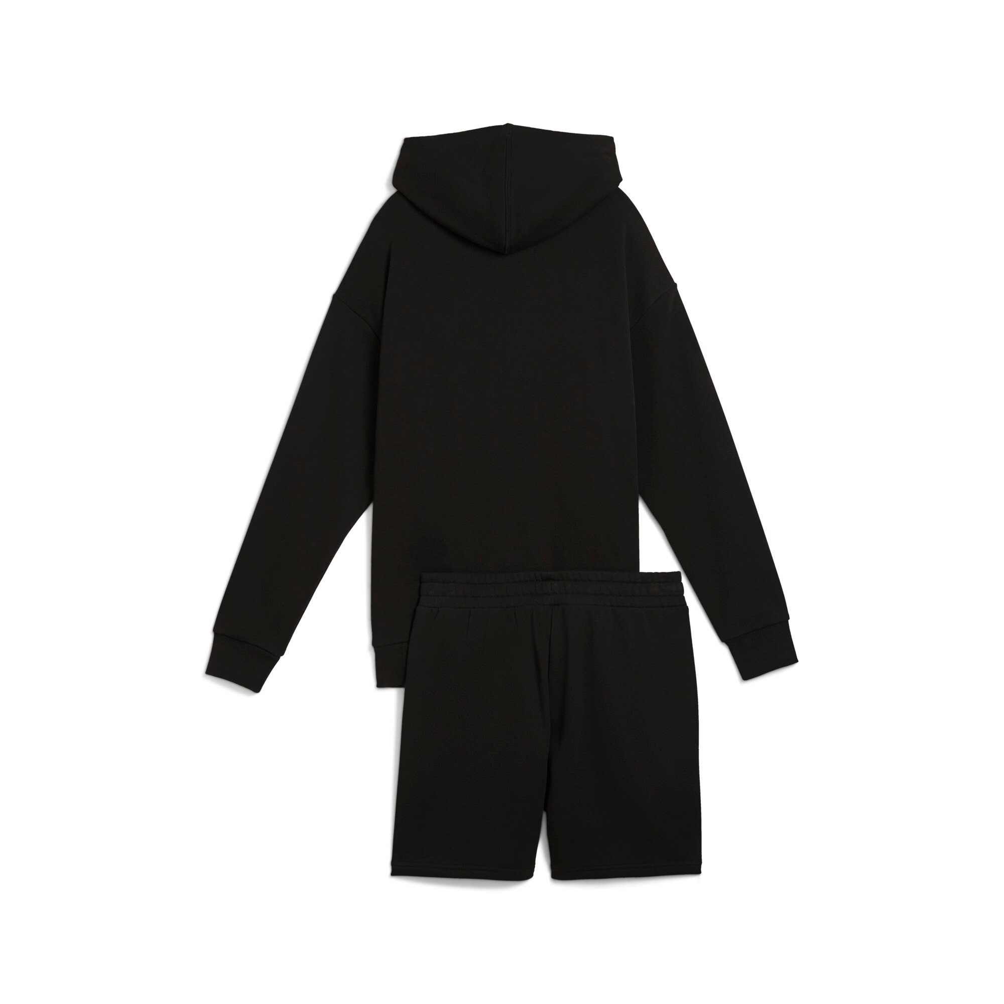 PUMA Combinaison d'entraînement »SHORT HOODED RELAXED SWEAT SUIT 7" TR OP« 2 cuis tlg.