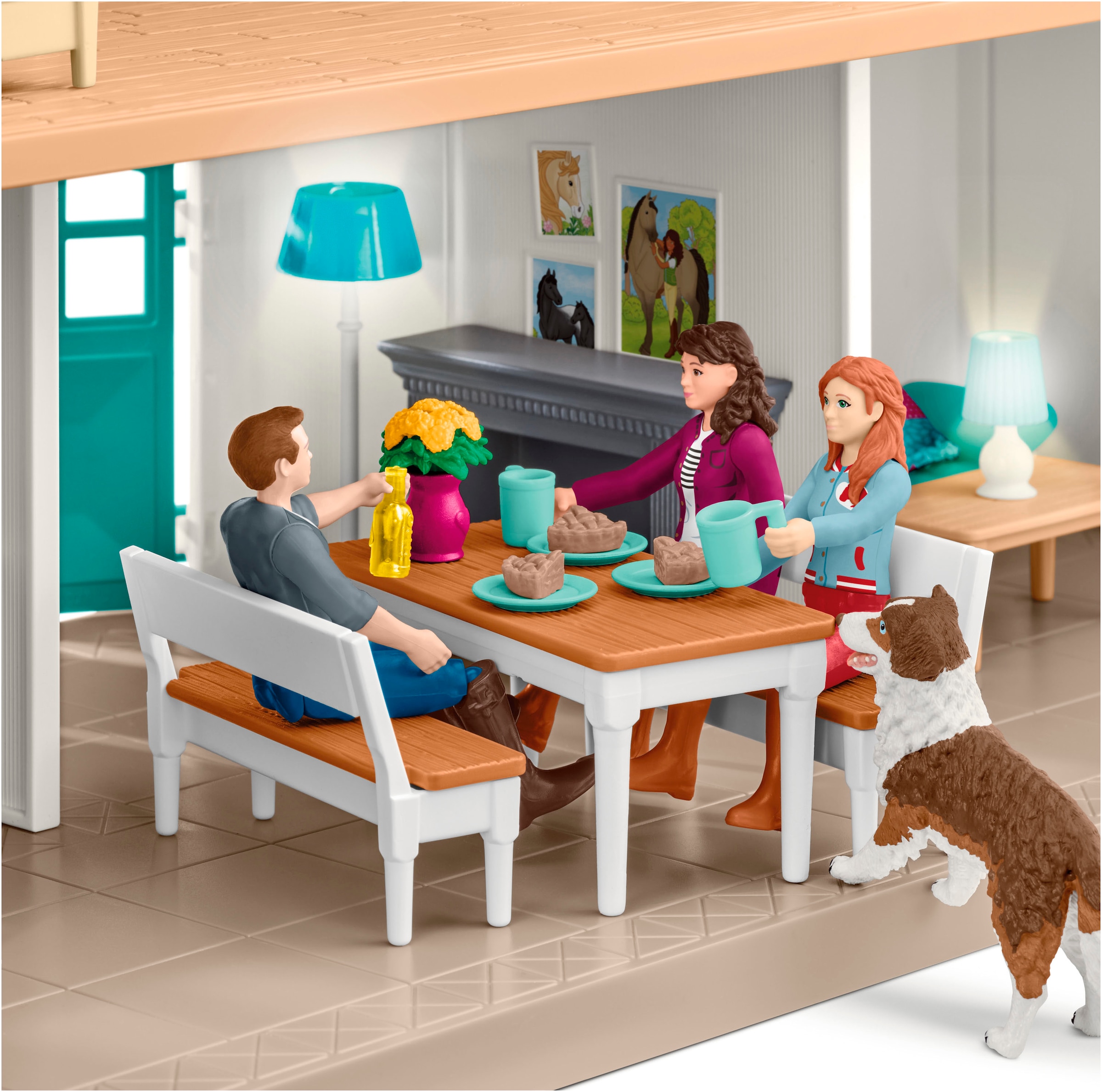 Schleich® Monde de jeu »HORSE CLUB, Lakeside Country House and Stable (42706)« Made in Europe