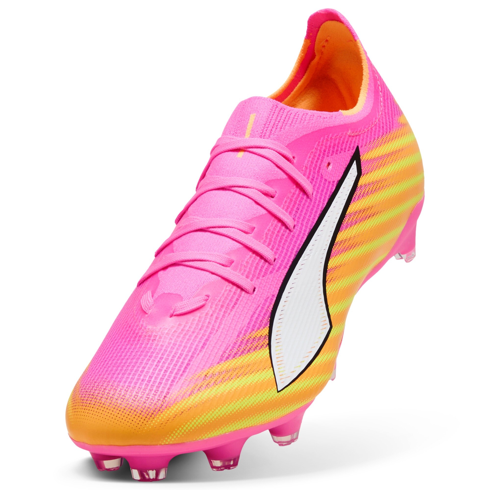 PUMA Chaussure de football »ULTRA 6 MATCH FGAG«  pour terrains en gazon et gazon synthétique, avec lacets, avec crampons FastTrax