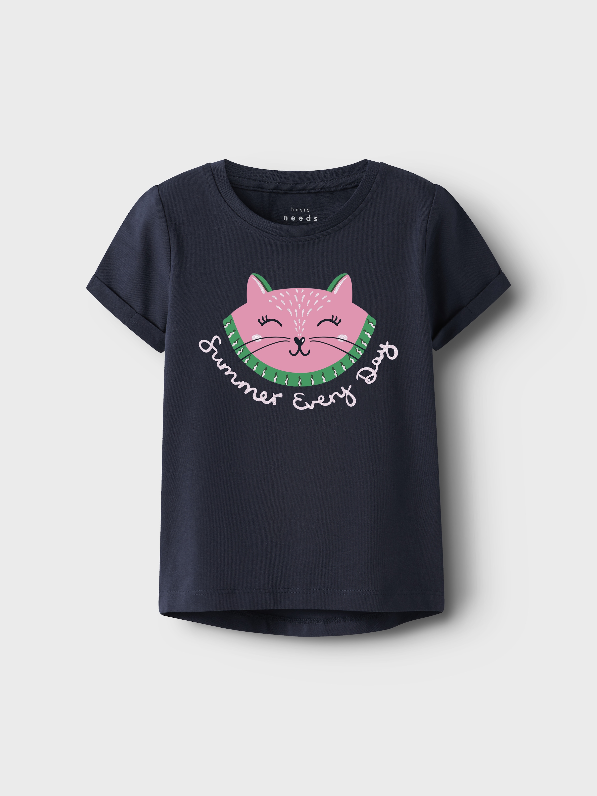 Name It T-Shirt »NMFVIX 2P SS TOP« Packung, 2 Baumwollmischung, normal geschnitten
