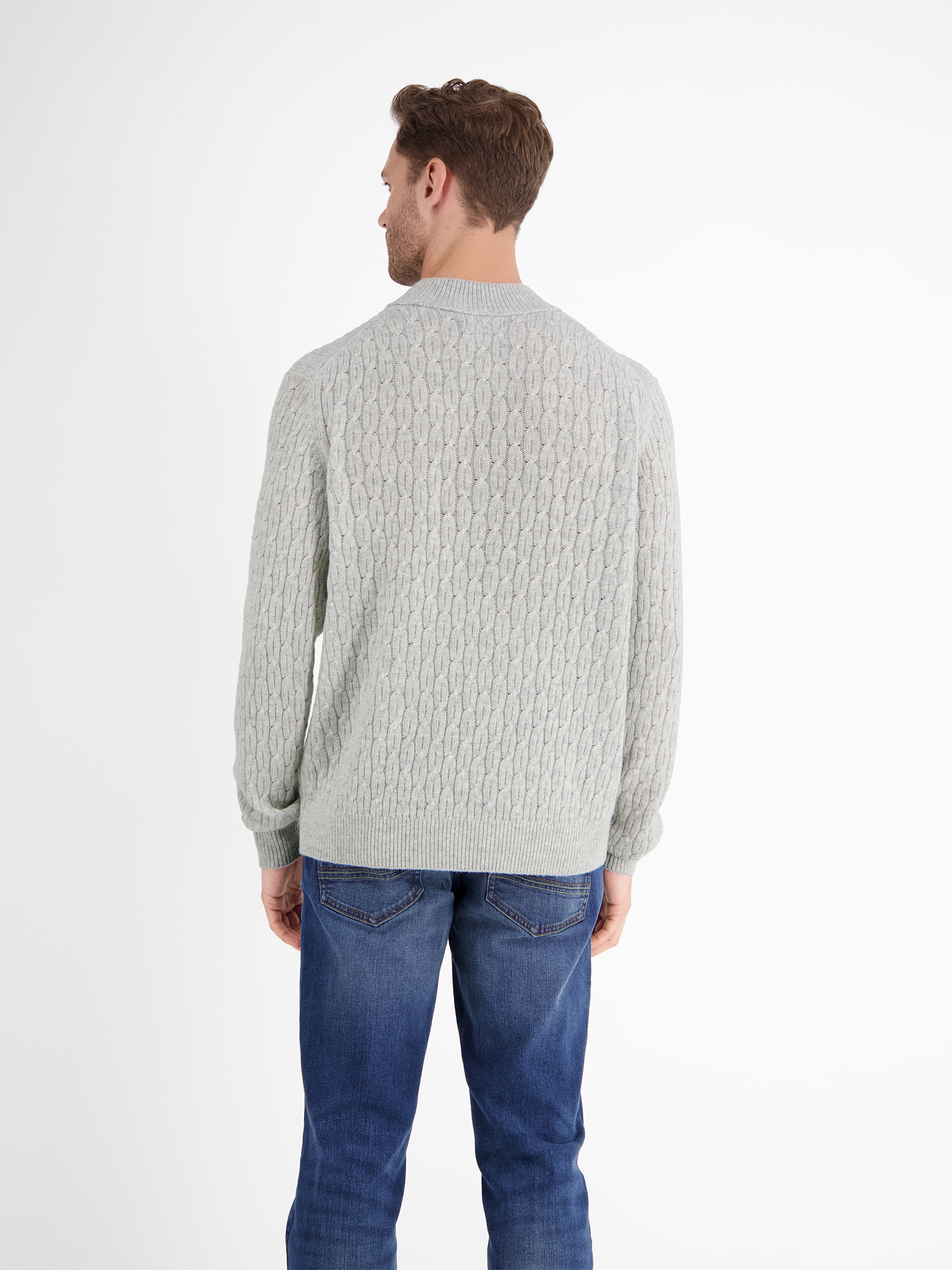 LERROS Strickpullover »LERROS Cable-Strickpullover mit Turtleneck«