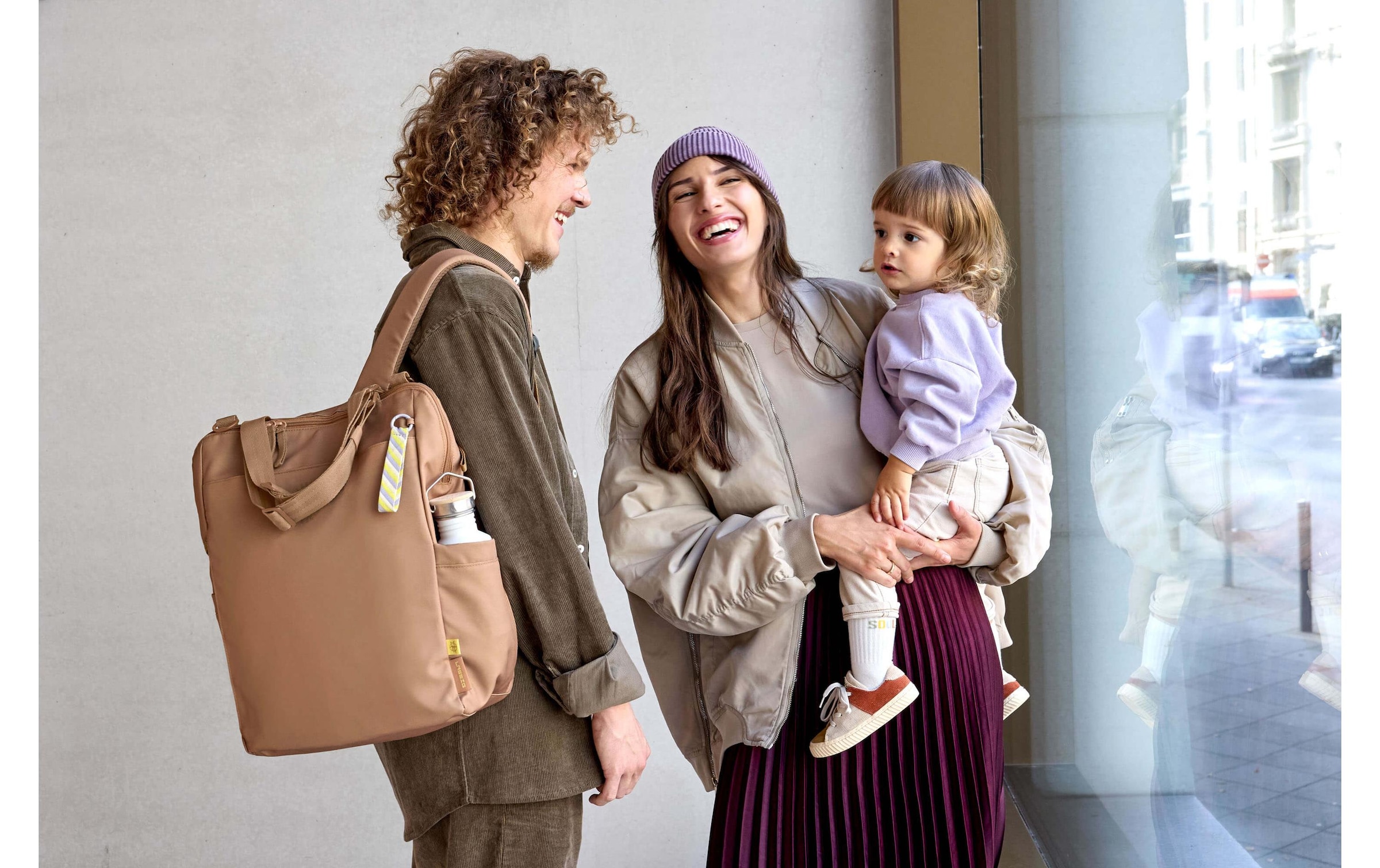 LÄSSIG Wickelrucksack »Conversion«