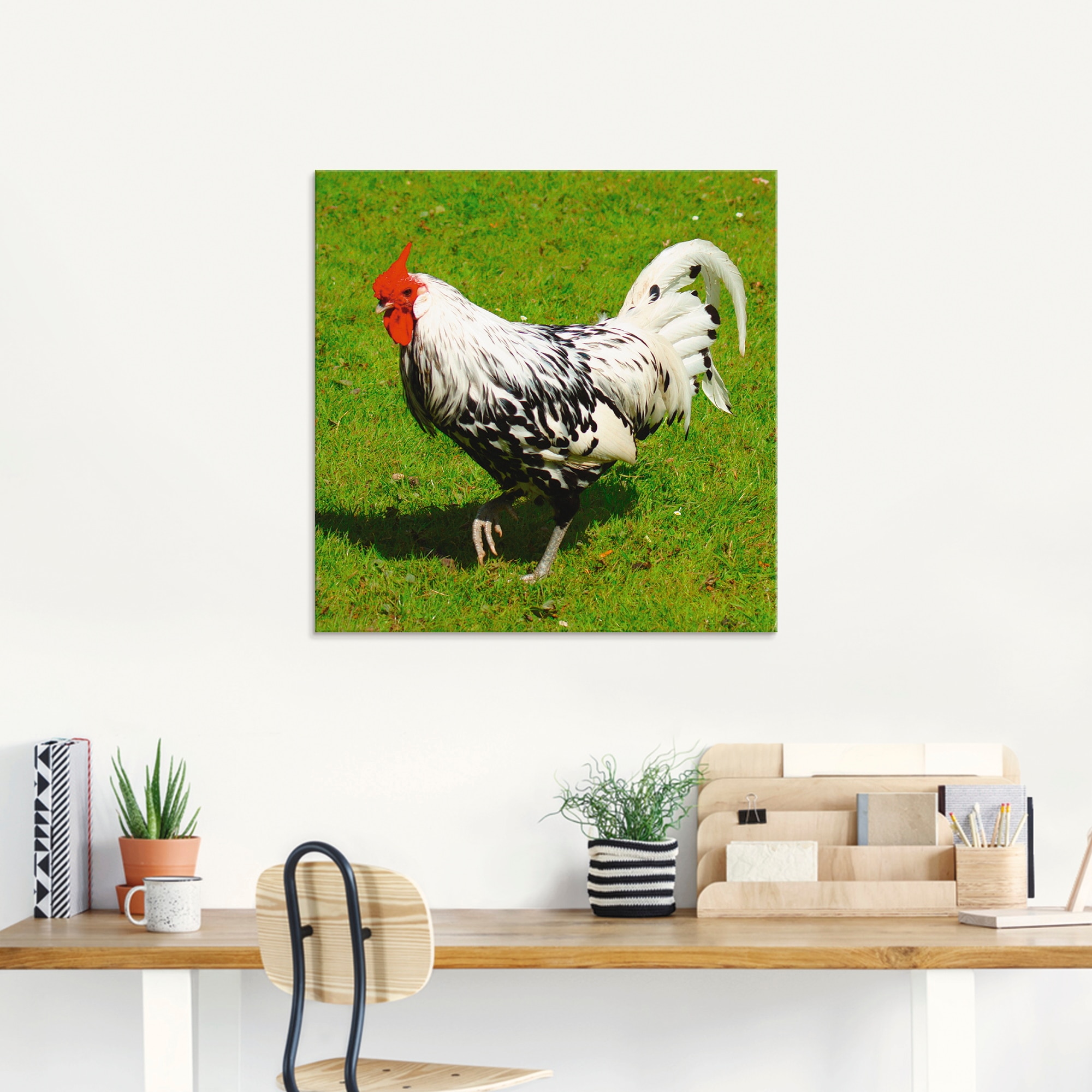 Artland Tableau en verre »Gepunktetes Huhn« 1 cuis tlg. in verschiedenen Grössen