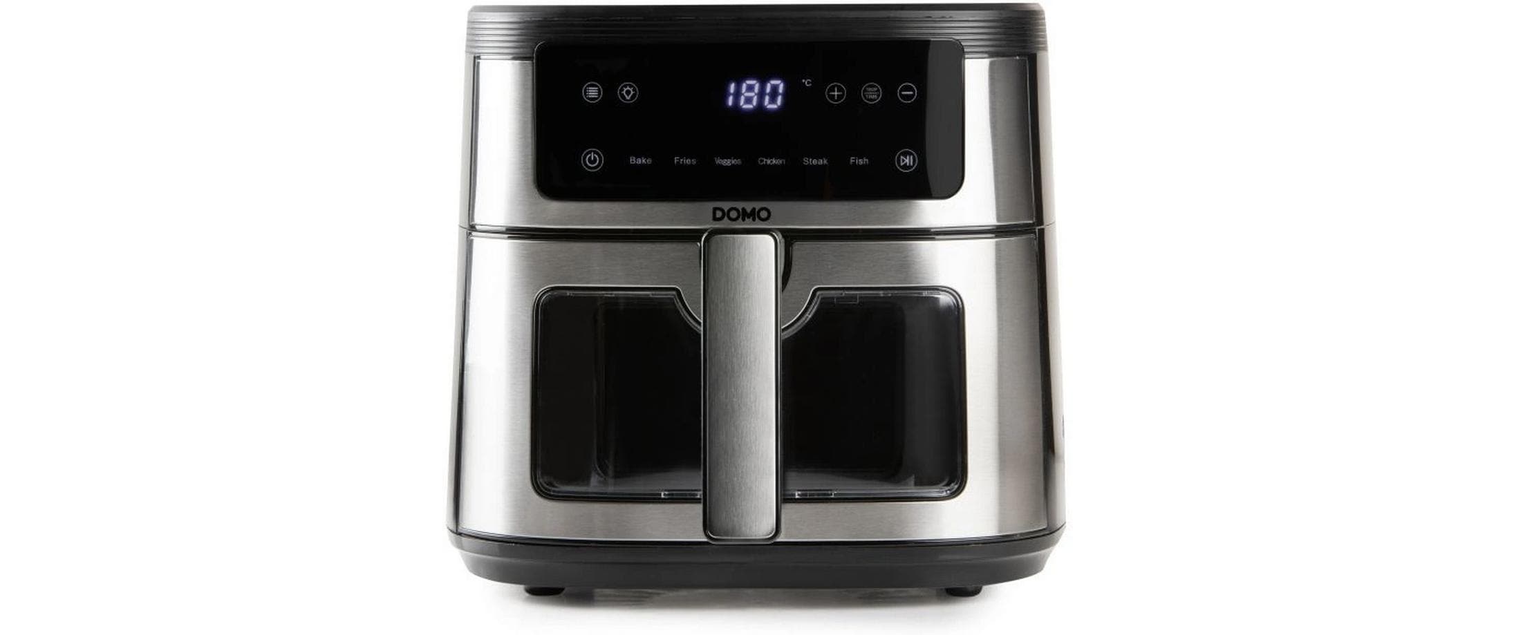 Domo Heissluftfritteuse »DO548FR 6 l« 1500 W Heissuftfritteuse mit Sichtfenster