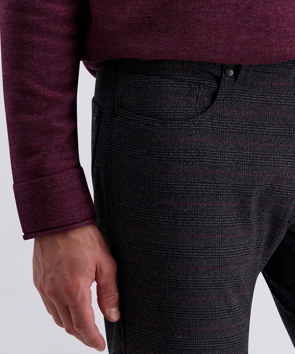 Pierre Cardin Pantalon 5 poches »PC-Lyon«  fein gemusterst