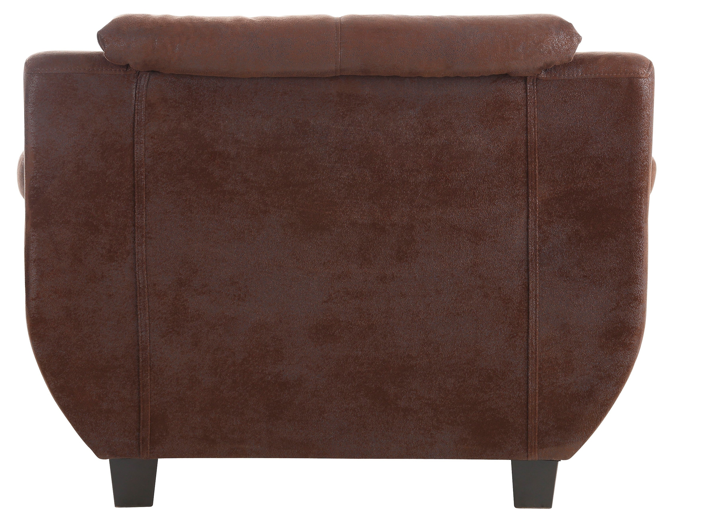 Home affaire Fauteuil »Yesterday belastbar bis 140kg/ Sitz« Microfaser MELROSE®, mocca