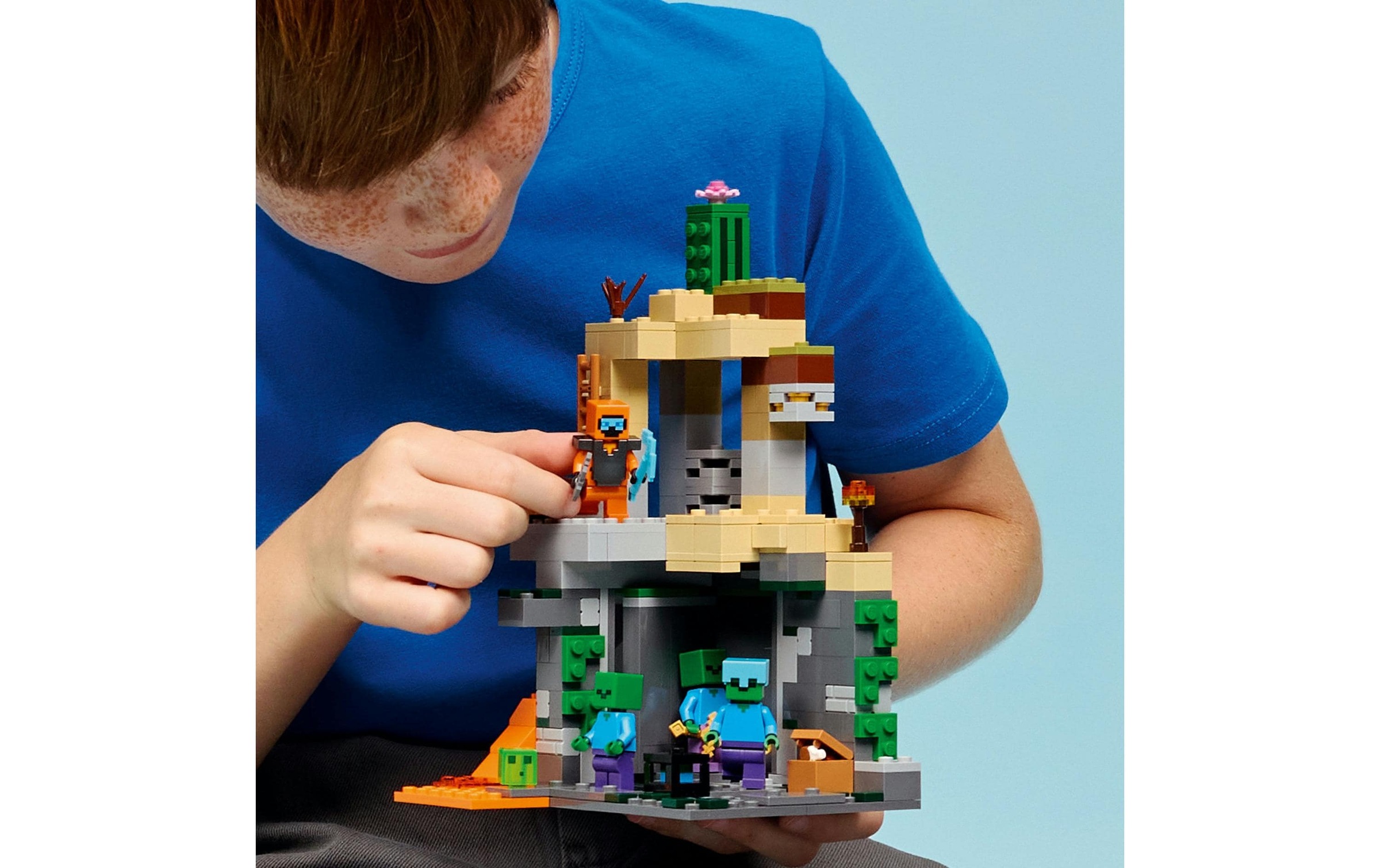   Pions de construction »Minecraft Zombieverlies 21587« Kategorie: Fantasy-Welt