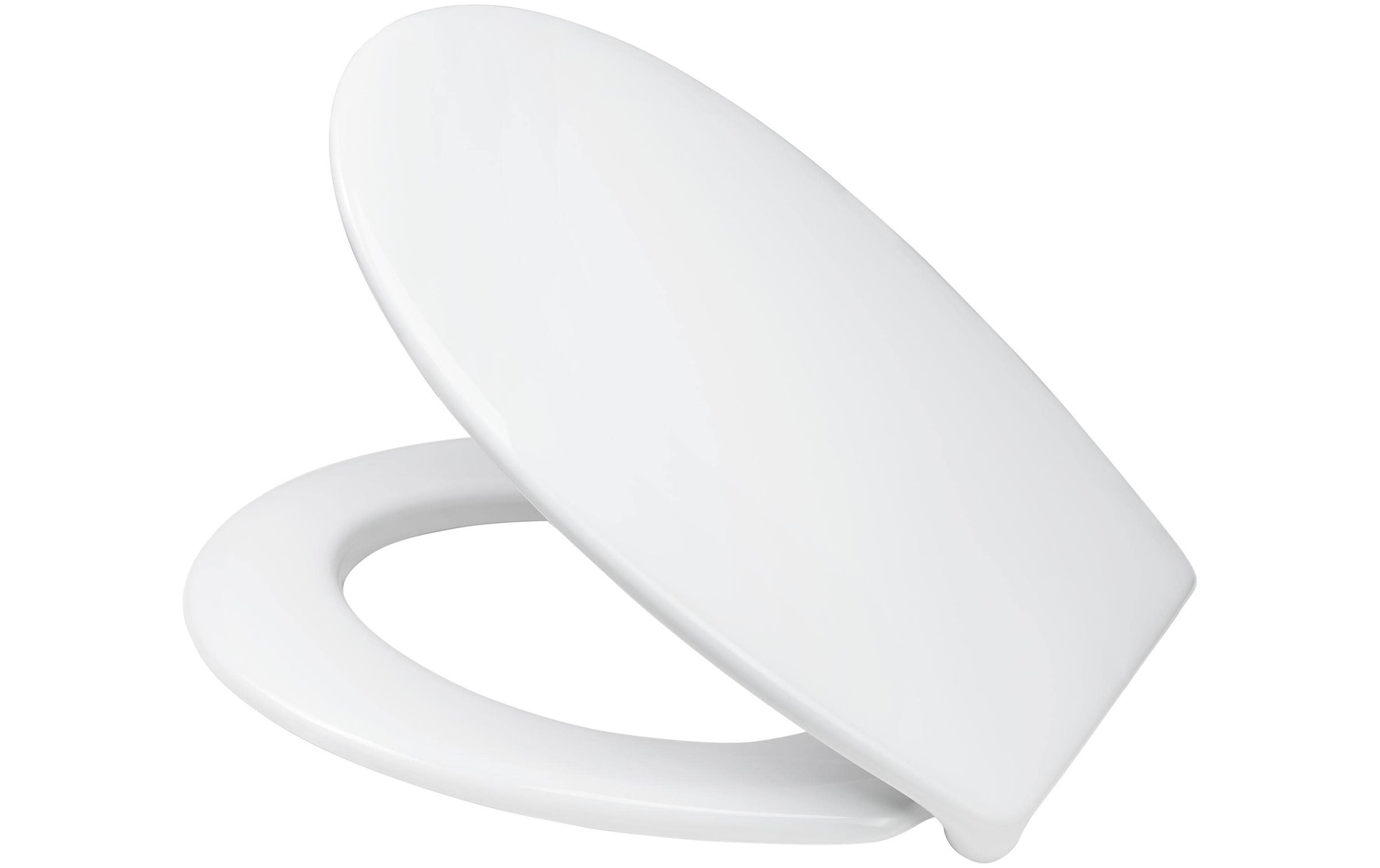 diaqua® Siège de WC »Perca mit Absenkautomatik, Weiss«