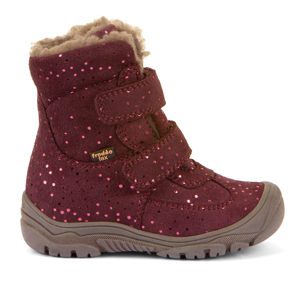 froddo® Bottes d'hiver »LINZ WOOL TEX HIGH«  bottes à scratch, bottes de neige avec doublure en laine