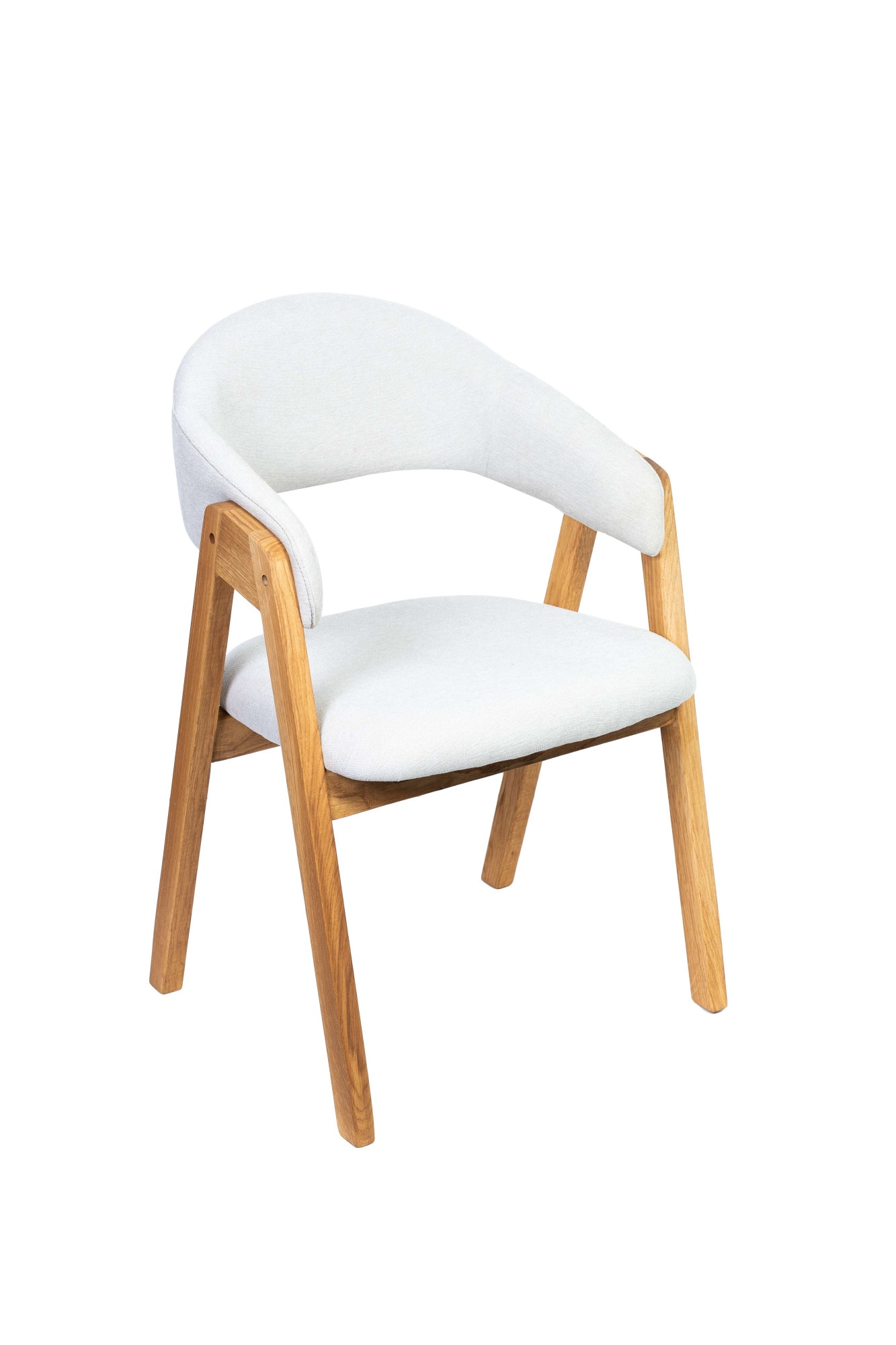 GOODproduct Armlehnstuhl »Arco Polsterstuhl, Esszimmerstuhl, Küchenstuhl, 4-Fussstuhl« () 2 Stk.Bequem und stilvoll. Gepolstert. Massivholzbeine