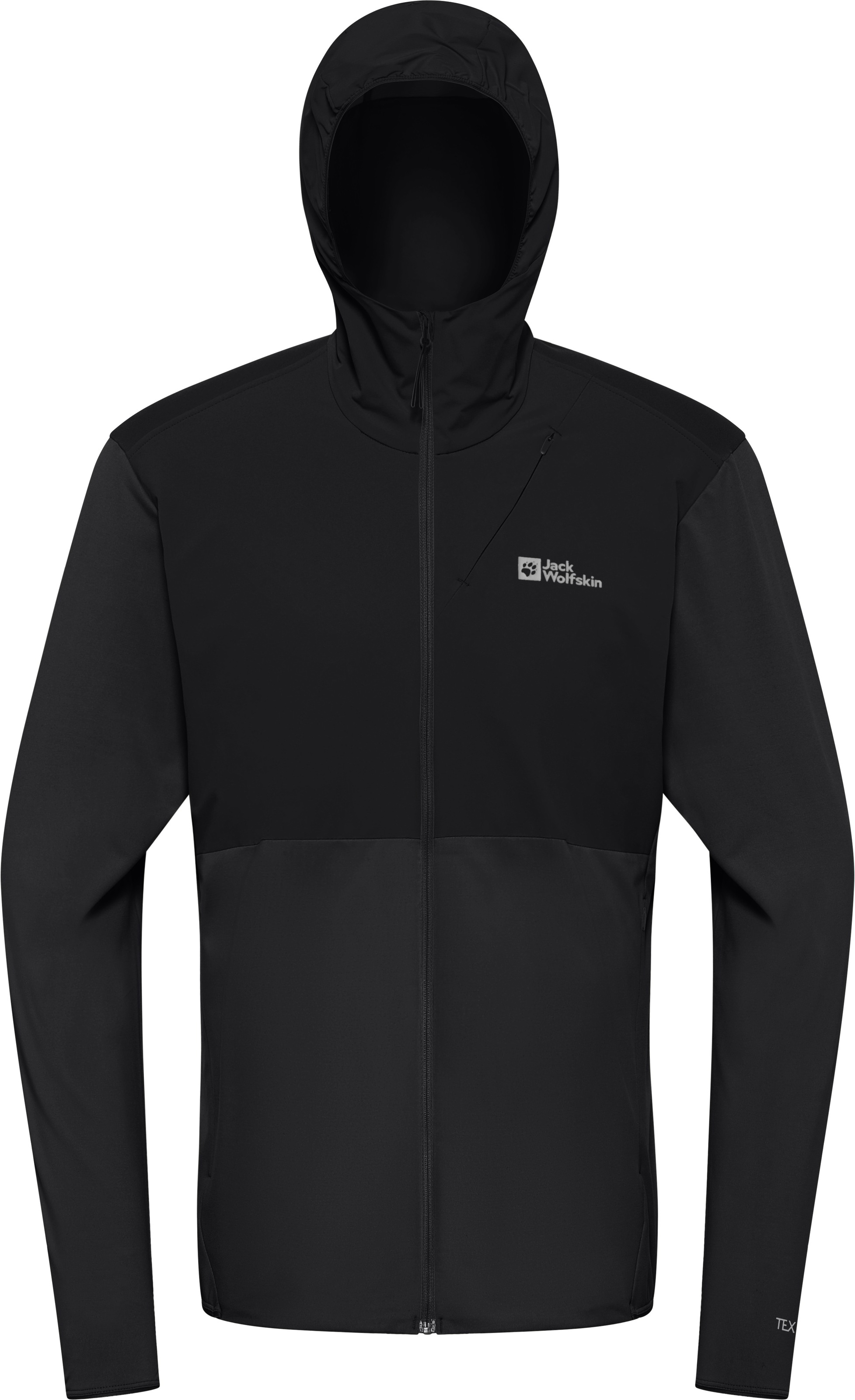 Jack Wolfskin Kapuzenfleecejacke »PRELIGHT TRAIL HOODY M« mit Kapuze