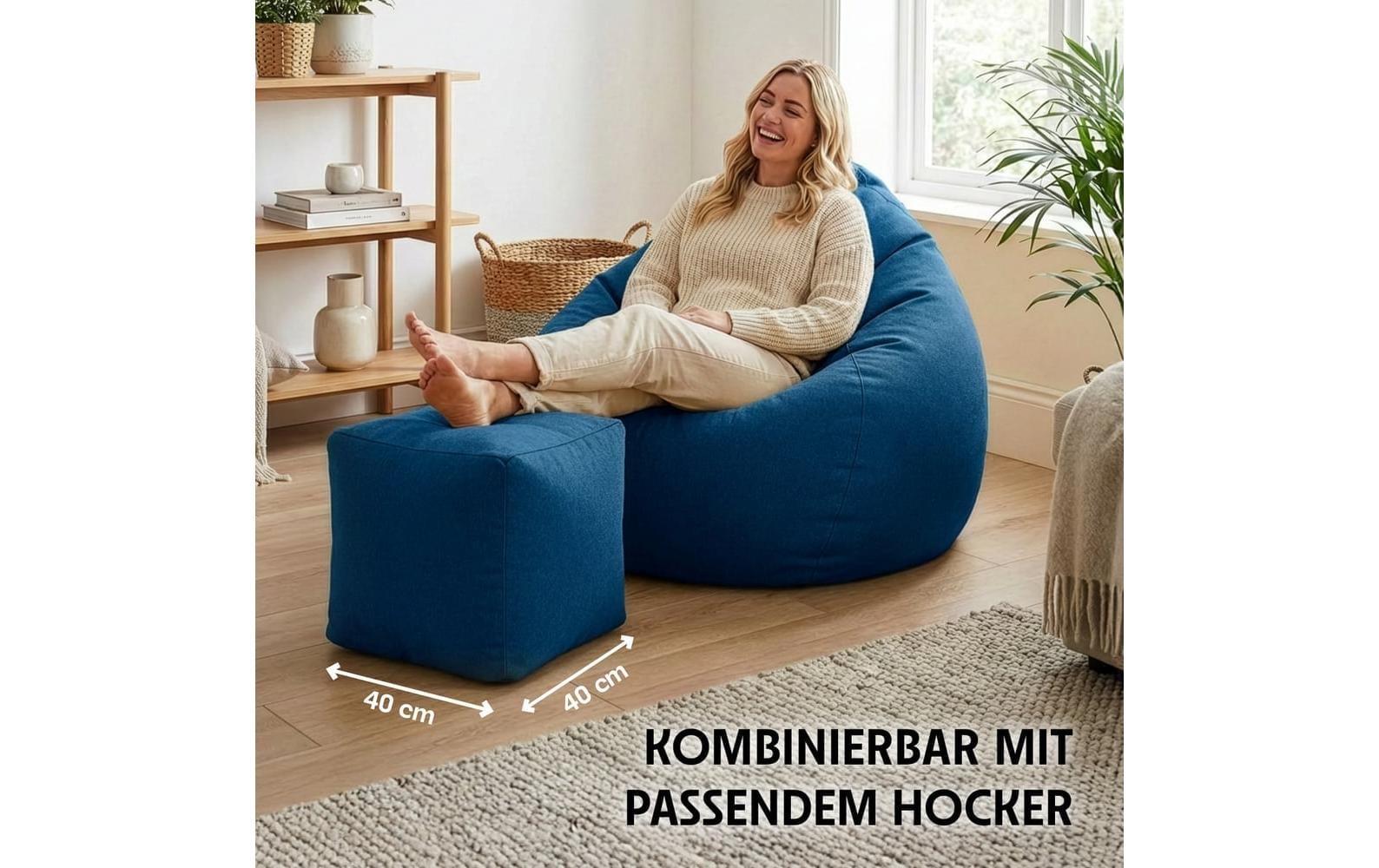  Sitzsack »Basic-Comfort 250 l Polyester (PES)«