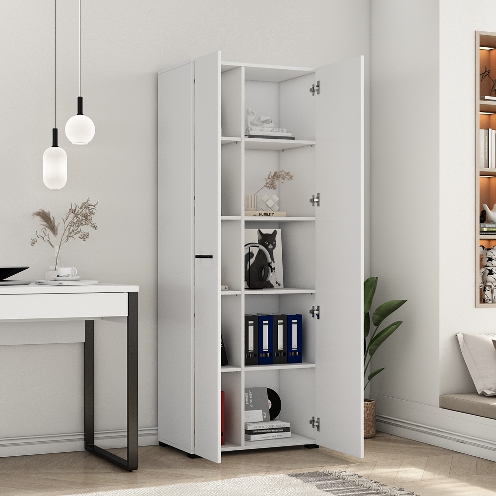 GOODproduct Aktenschrank »Moid« Höhe 174,5 cm, moderner Mehrzweckschrank mit Türen