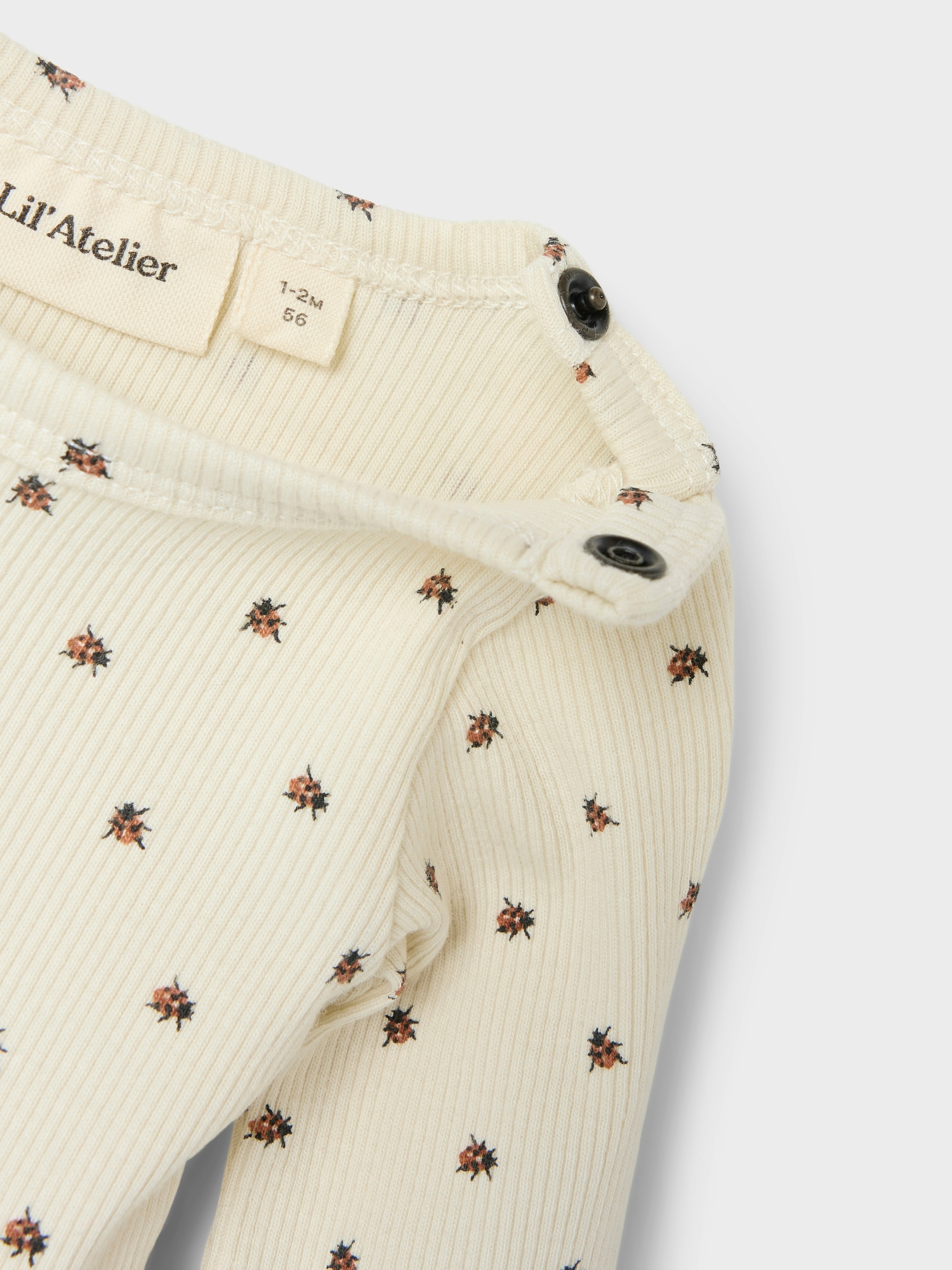 Lil' Atelier Body à manches longues »NBNLAGO KIM LS SLIM BODY LIL NOOS« weiche Jersey Rippqualität