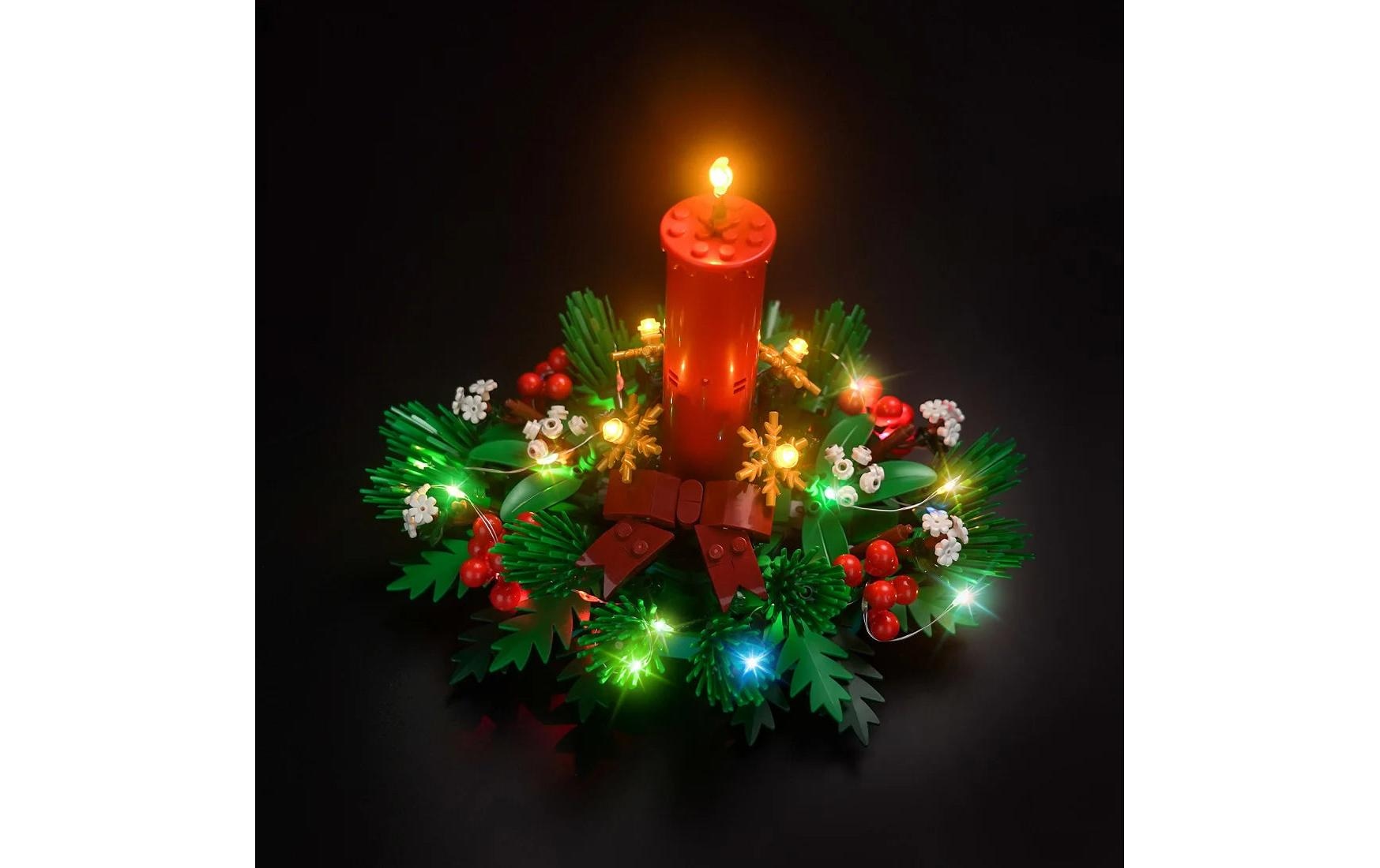   Jeu de construction en pierre »BrickBling LED-Licht-Set für LEGO® Weihnachtsgesteck -40743«