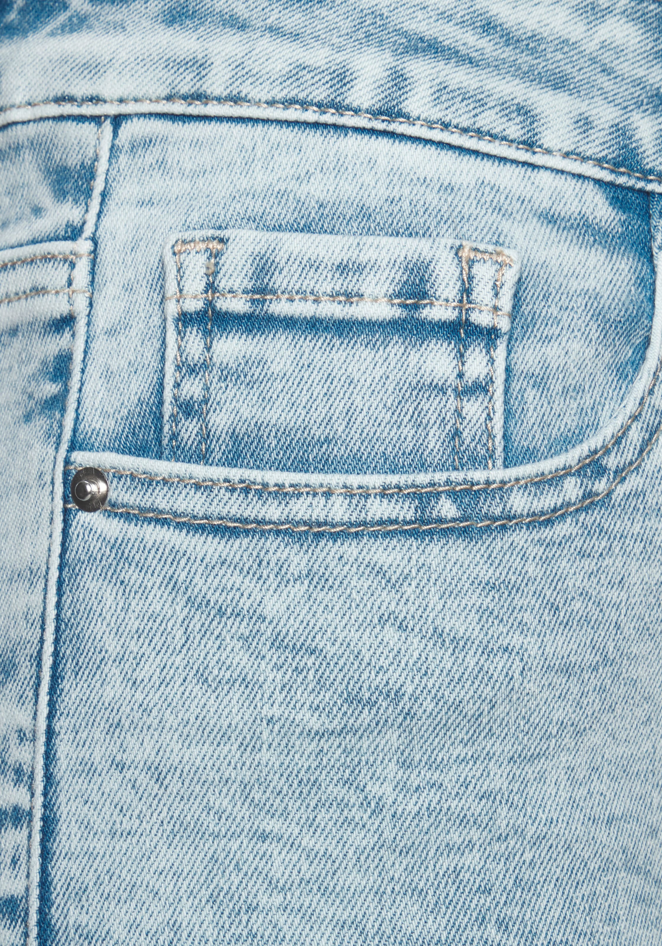 French Connection »mit Used-Waschung und klassischem 5-Pocket-Design« pantalon évasé, jeans flare, jeans stretch, matière élastique