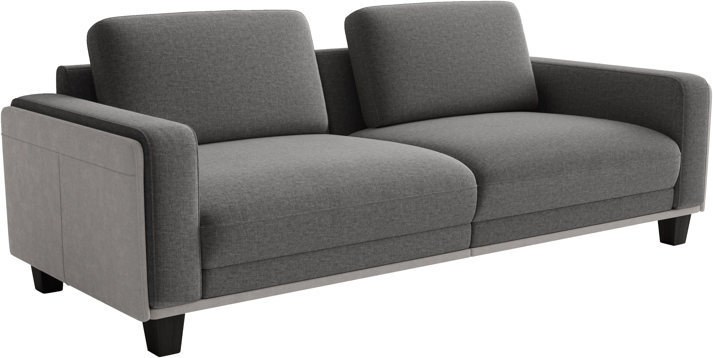 sit&more Canapé Big »Concept« Canapé moderne avec trois couleurs de pieds au choix
