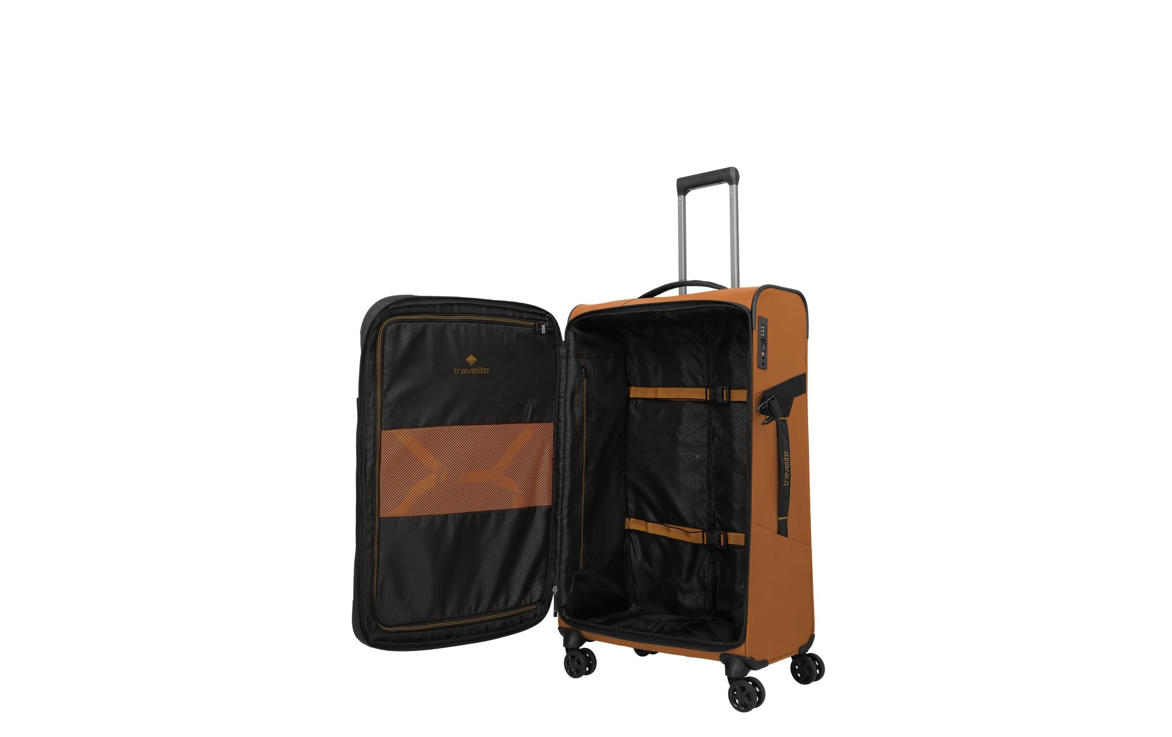 travelite Trolley »travelite Briize Trolley L erweiterbar 92 l « 92 l 4 Rollen