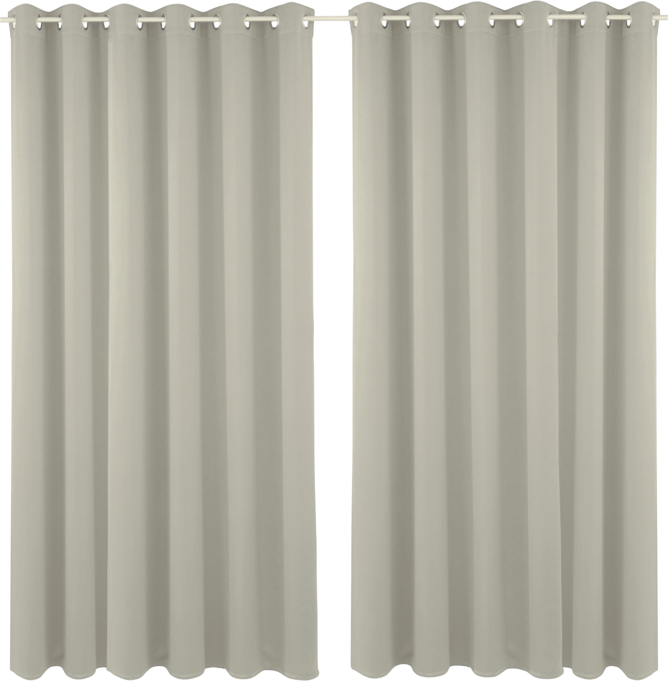 GOODproduct Verdunkelungsvorhang »Solana« Ösen 1 Stk. tlg. Vorhang, Gardine, Breite 280 cm, verdunkelnd, einfarbig, Raumteiler