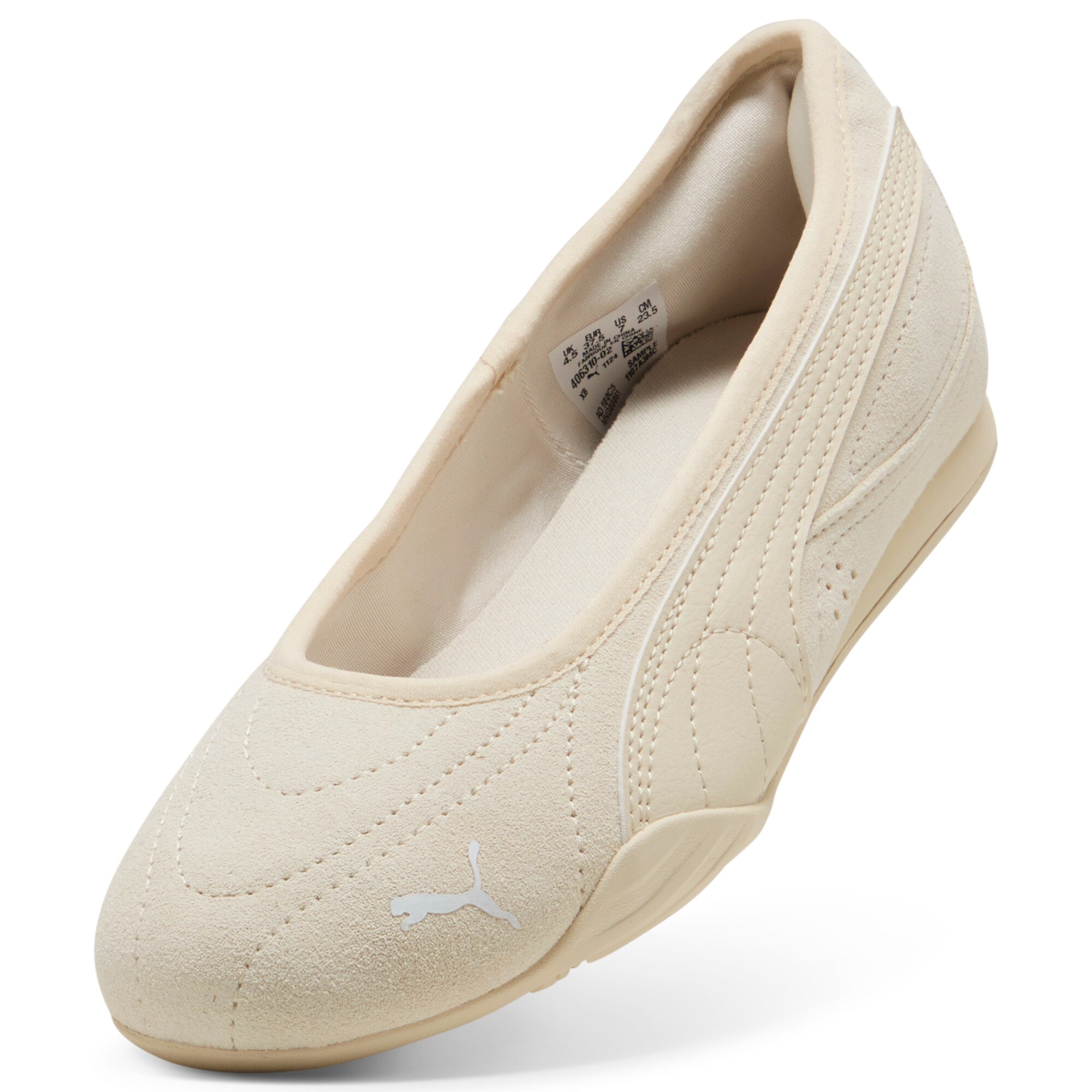 PUMA Sneaker »CATCH SOLEIL BALLERINASD«  für vielseitige Aktivitäten, mit Lederobermaterial, mit Schnürung