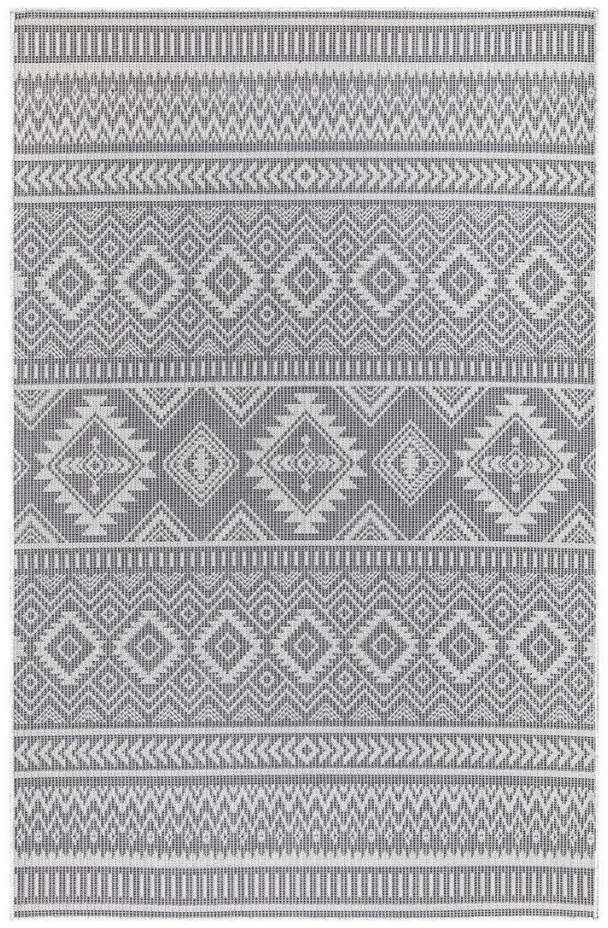 Carpet City Outdoorteppich »PALM 3522« rechteckig 5 mm Höhe Läufer, Wetterfest & UV-beständig, für Balkon, Terrasse, Küche, flach