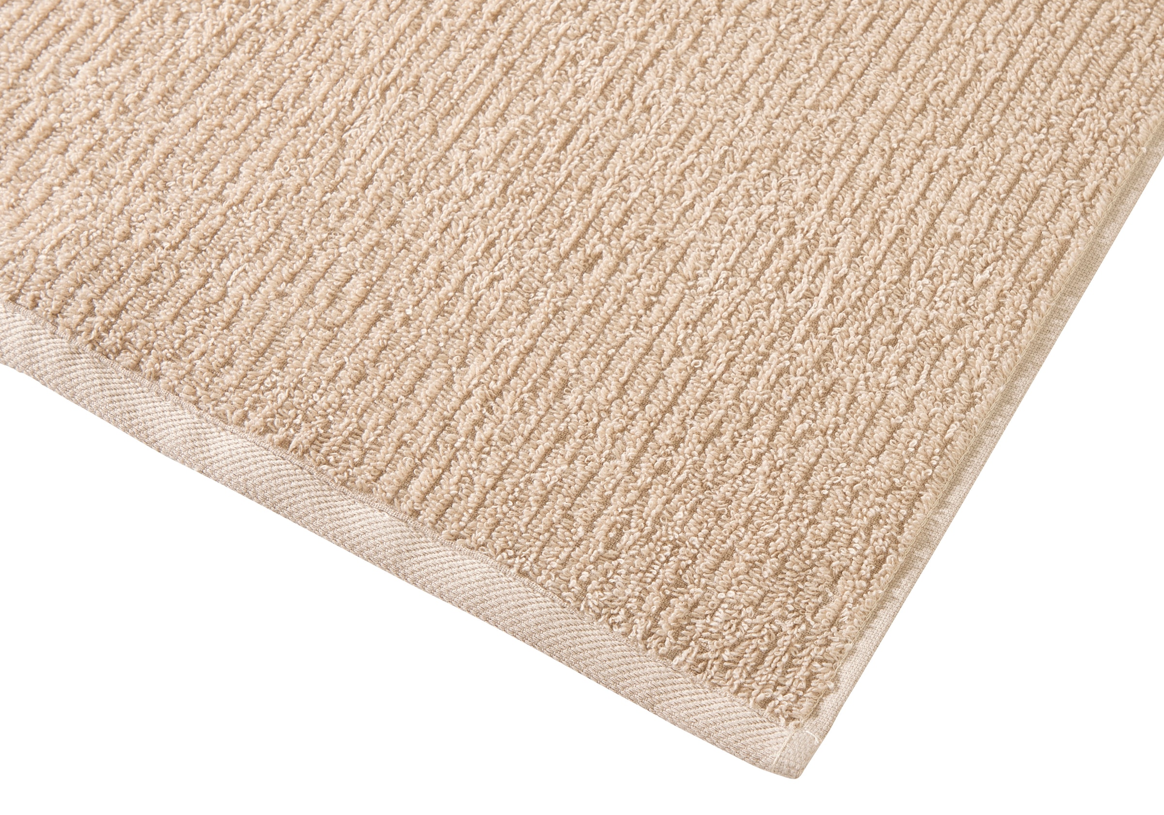 GOODproduct Handtuch »Riva, 50x100, Premium Handtücher, 500 gr/m²« Hoch-Tief-Struktur, Streifen, weich, 5 Jahre Garantie