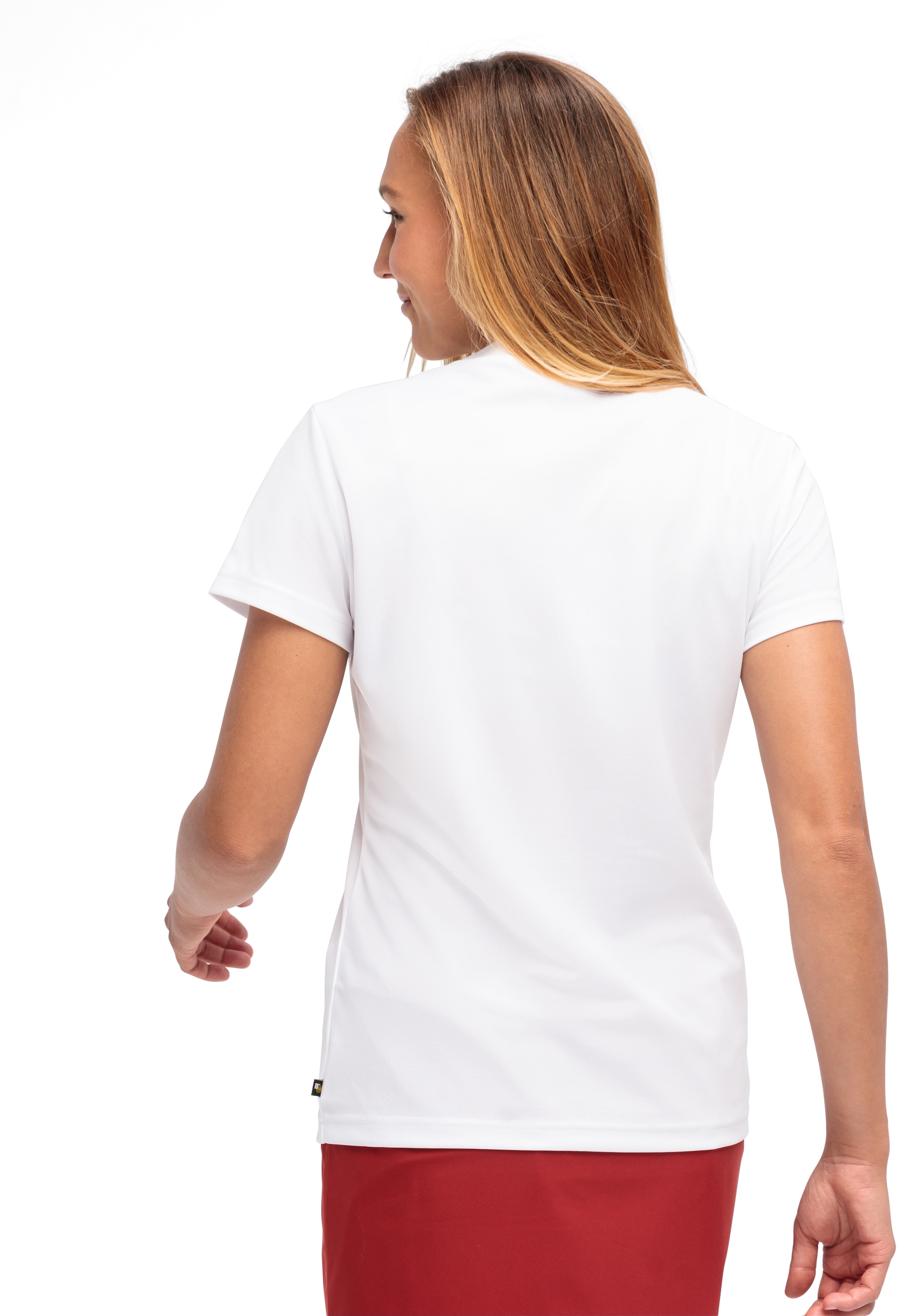 Maier Sports T-Shirt »Tilia Pique W« Damen Kurzarmshirt, leichtes Sommer Funktionsshirt, Rundhals, Reg Fit