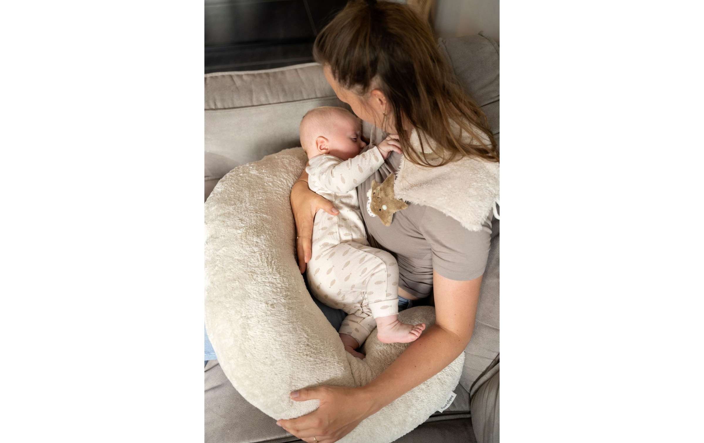  Coussin d'allaitement »baby's only Cozy Warm Linen«