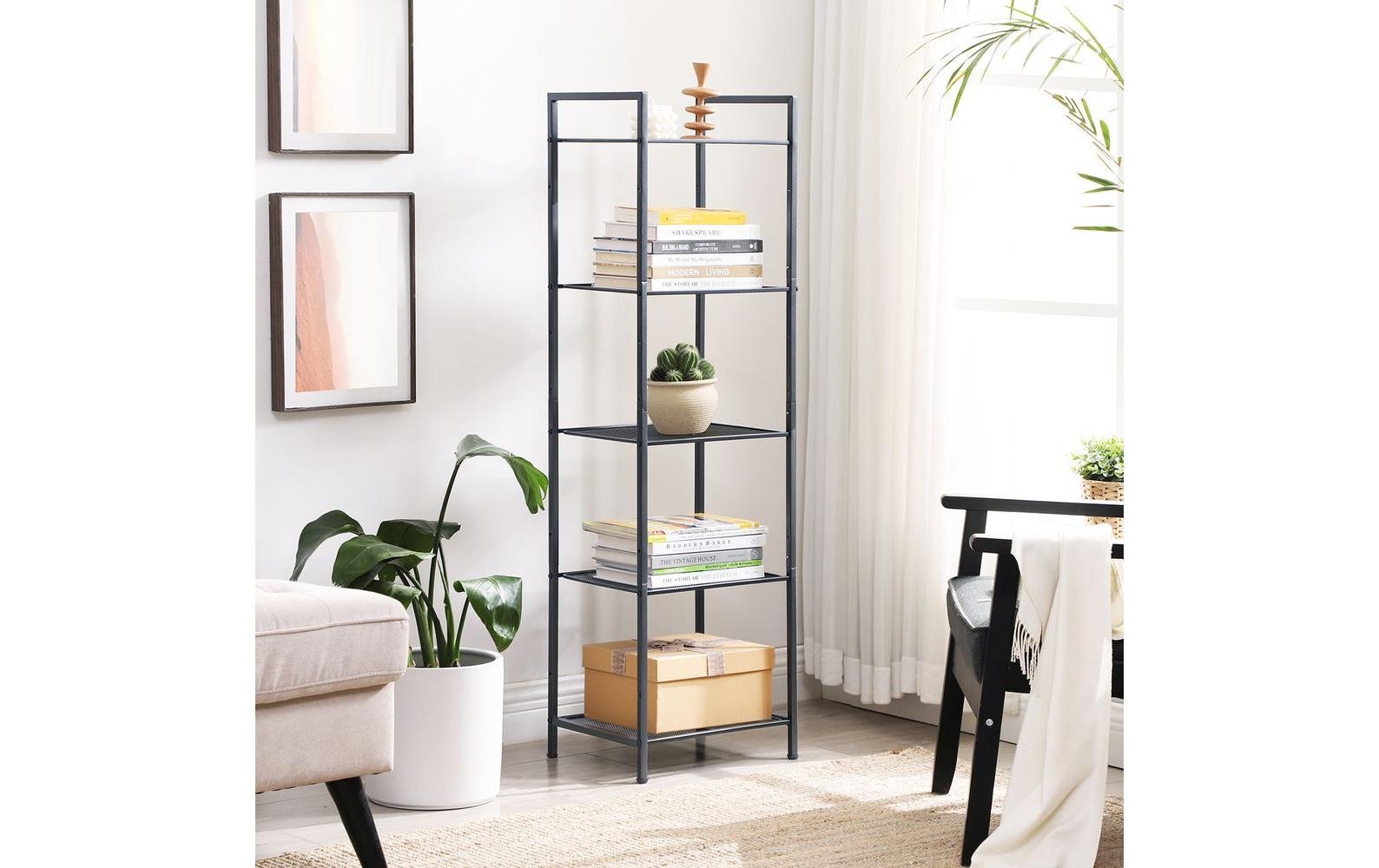 SONGMICS Regal »mit 5 Ebenen 38 x 30 x 128 cm«