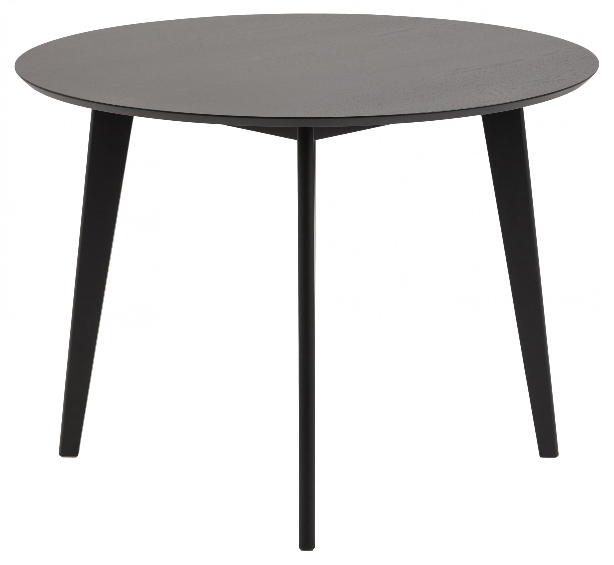 ACTONA GROUP Table de salle à manger »Roxby rund Ø105 – kompakt, robust & pflegeleicht, zeitloses Design« Table de cuisine, OTTOs Choice, 1 cuis tlg. table à manger ronde Roxby, avec placage chêne Ø 105 cm